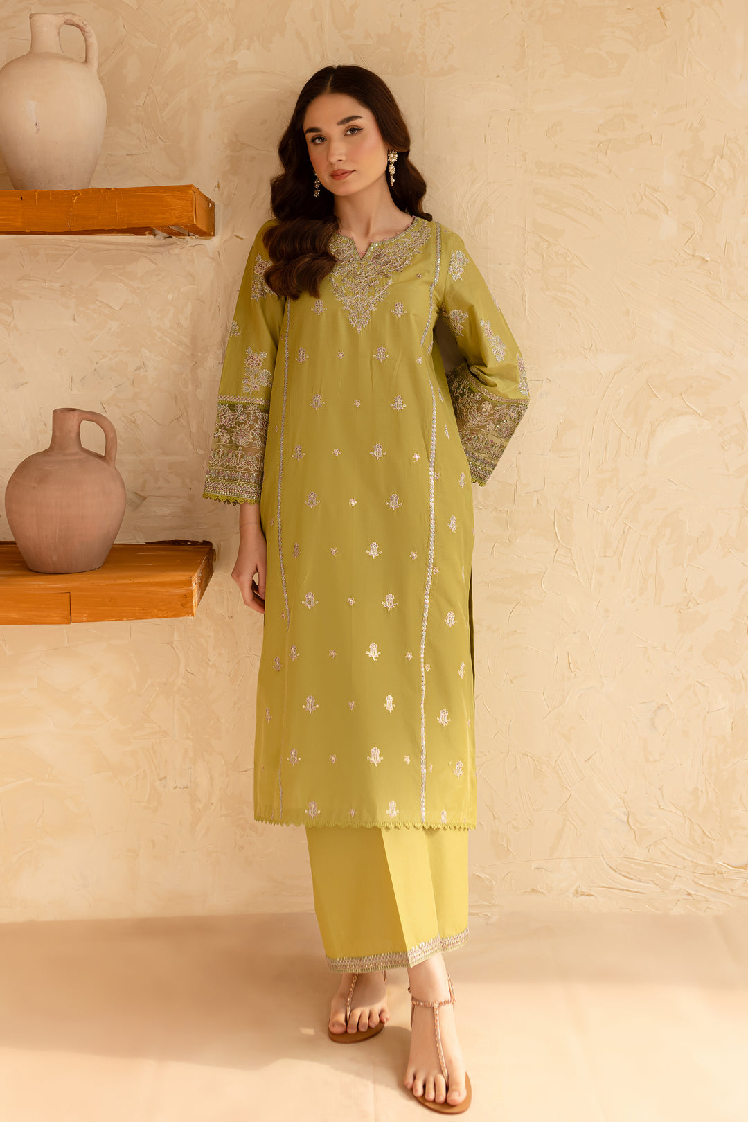 Arsh 2Pc - Embroidered Lawn Dress