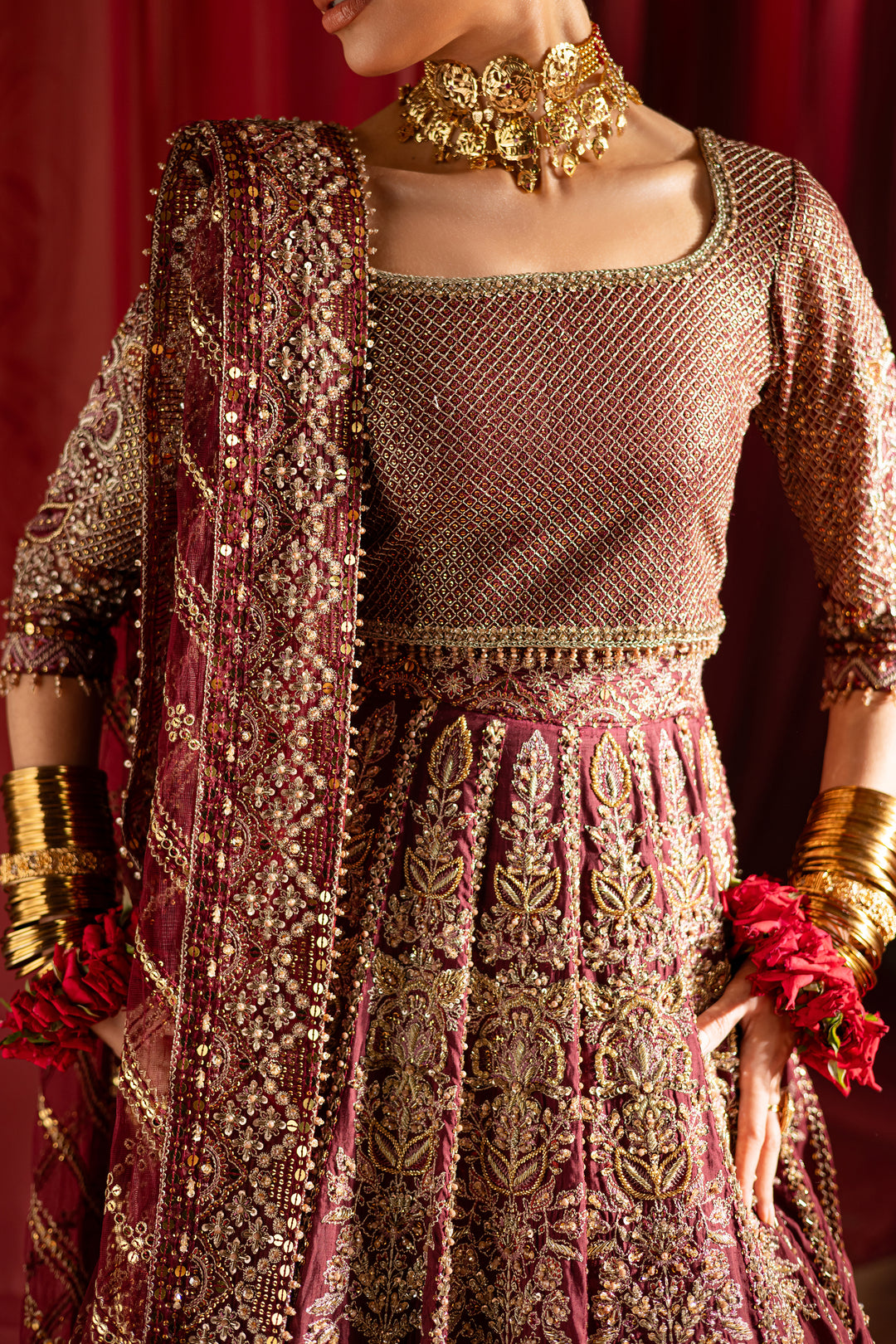 Zarnab 4Pc - Bridal Dress