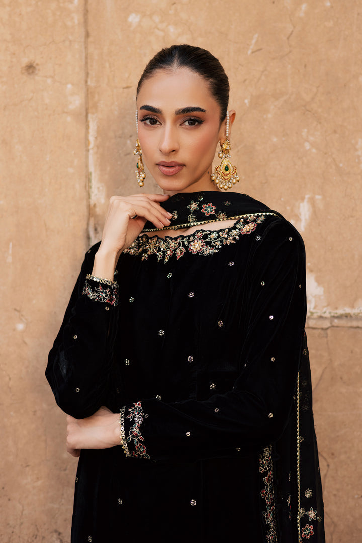  Aquarius 3Pc - Festive Velvet Pret BATIKLuxePRET  BATIK   XS / Black / Velvet-S / Black / Velvet-M / Black / Velvet-L / Black / Velvet-XL / Black / Velvet