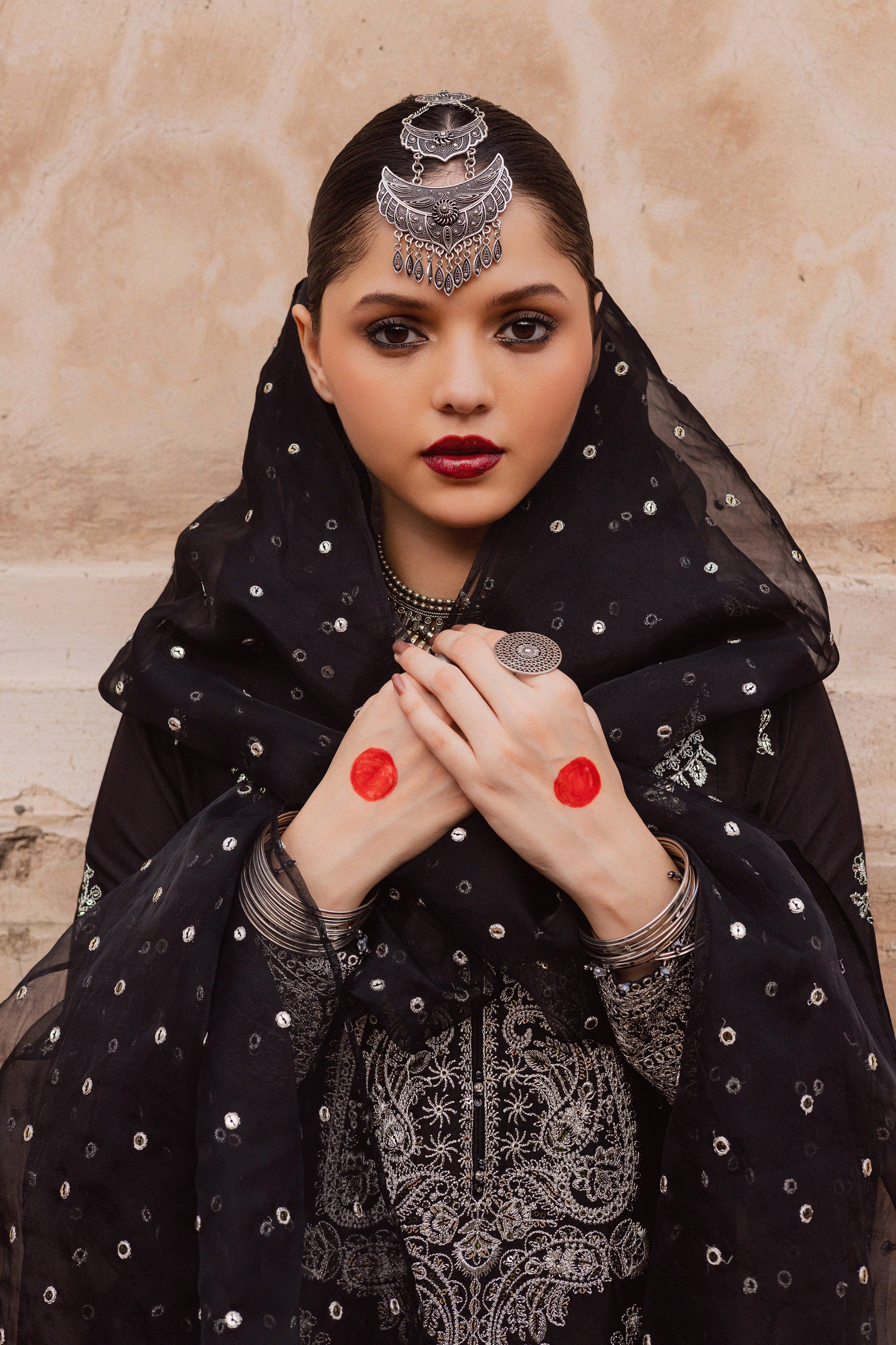  Arbish 3Pc - Festive Luxe Pret BATIKLuxePRET  BATIK   XS / Black / Raw Silk-S / Black / Raw Silk-M / Black / Raw Silk-L / Black / Raw Silk-XL / Black / Raw Silk