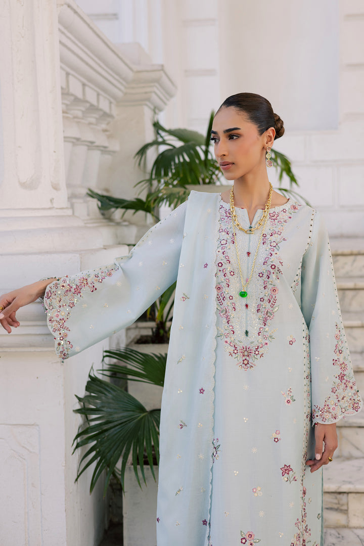  Asmaar 3Pc - Festive Embroidered Lawn BATIKSS26  BATIK   XS / Blue / Pima Lawn-S / Blue / Pima Lawn-M / Blue / Pima Lawn-L / Blue / Pima Lawn-XL / Blue / Pima Lawn