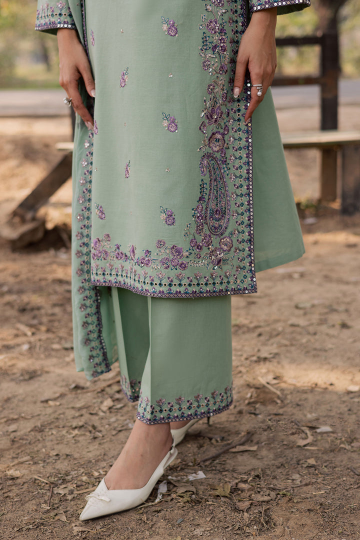  Asmira Lilac 3Pc - Embroidered Khaddar Dress BATIK WINTER PRET 2025  BATIK   XS / Sea Green / Khaddar-S / Sea Green / Khaddar-M / Sea Green / Khaddar-L / Sea Green / Khaddar-XL / Sea Green / Khaddar