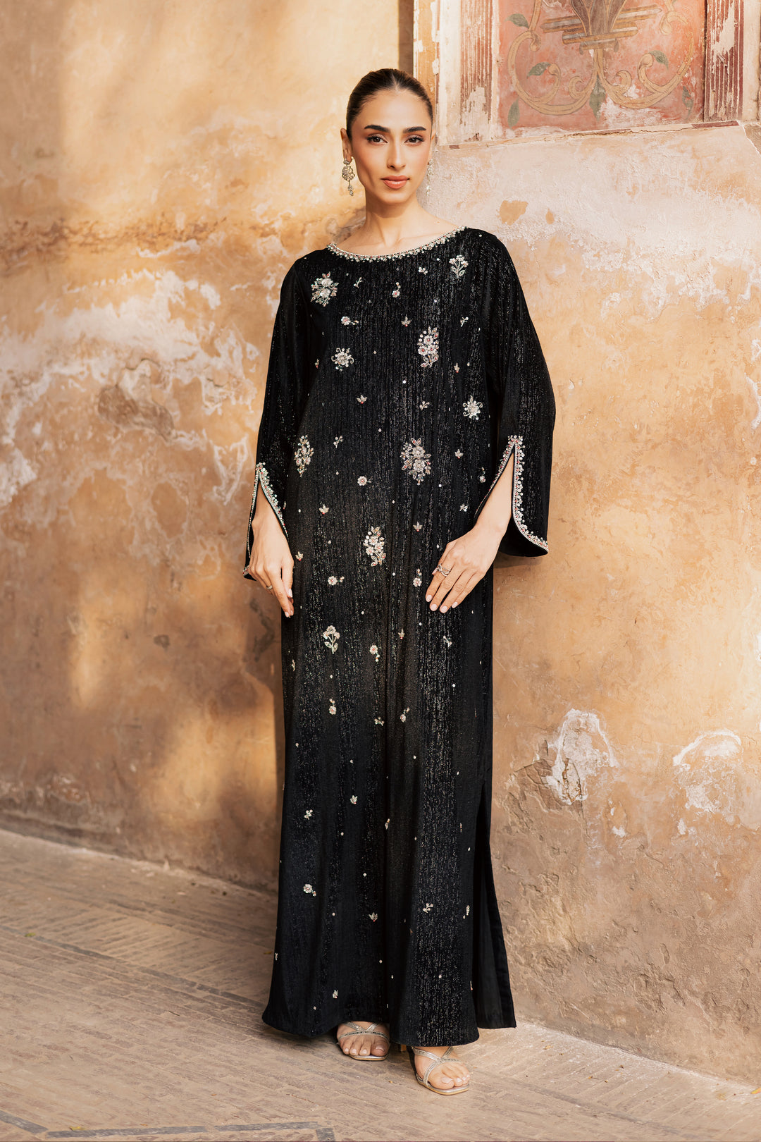  Ava 2Pc - Velvet Formal Dress BATIKstudio  BATIK   S / Black / Velvet-M / Black / Velvet-L / Black / Velvet