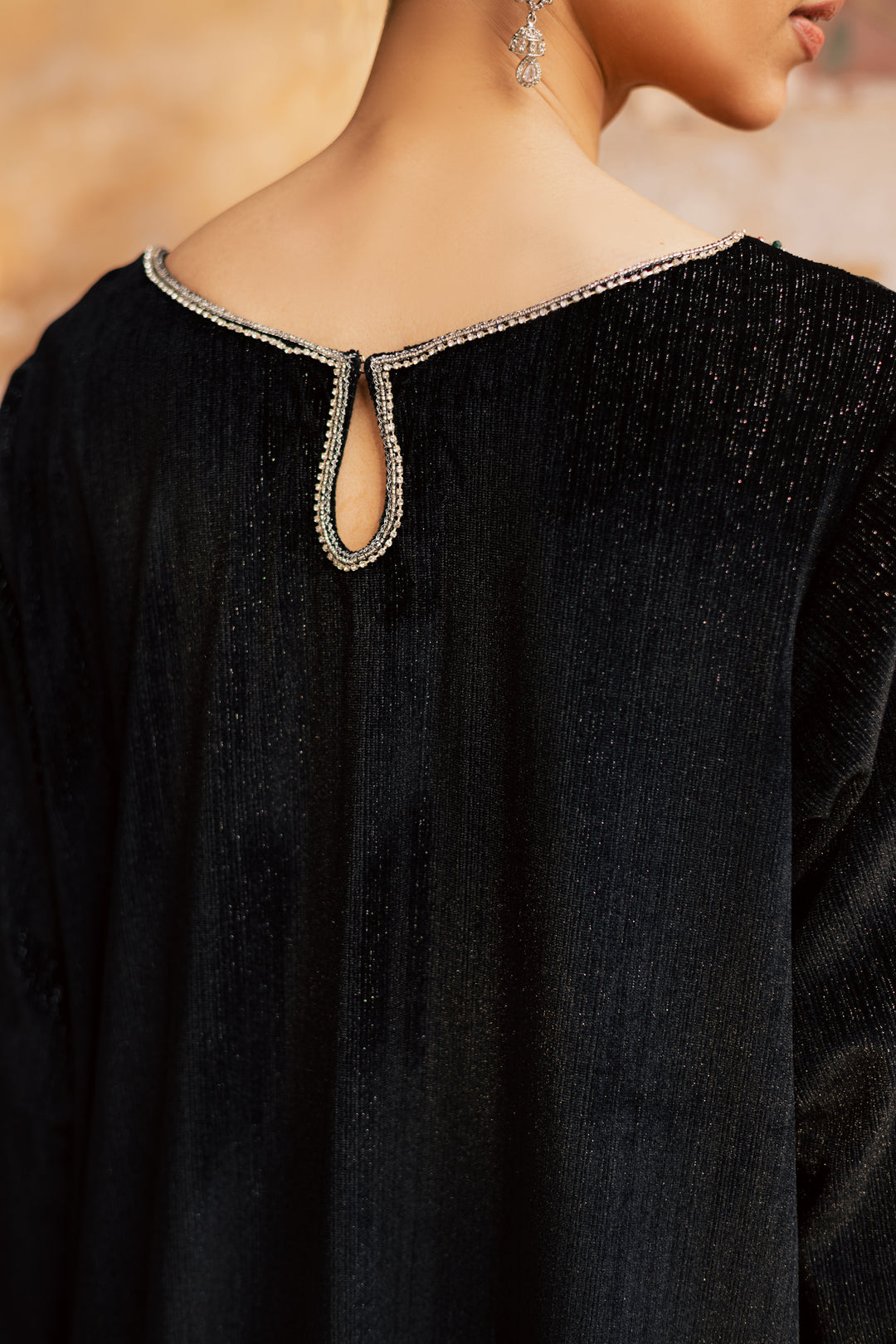  Ava 2Pc - Velvet Formal Dress BATIKstudio  BATIK   S / Black / Velvet-M / Black / Velvet-L / Black / Velvet