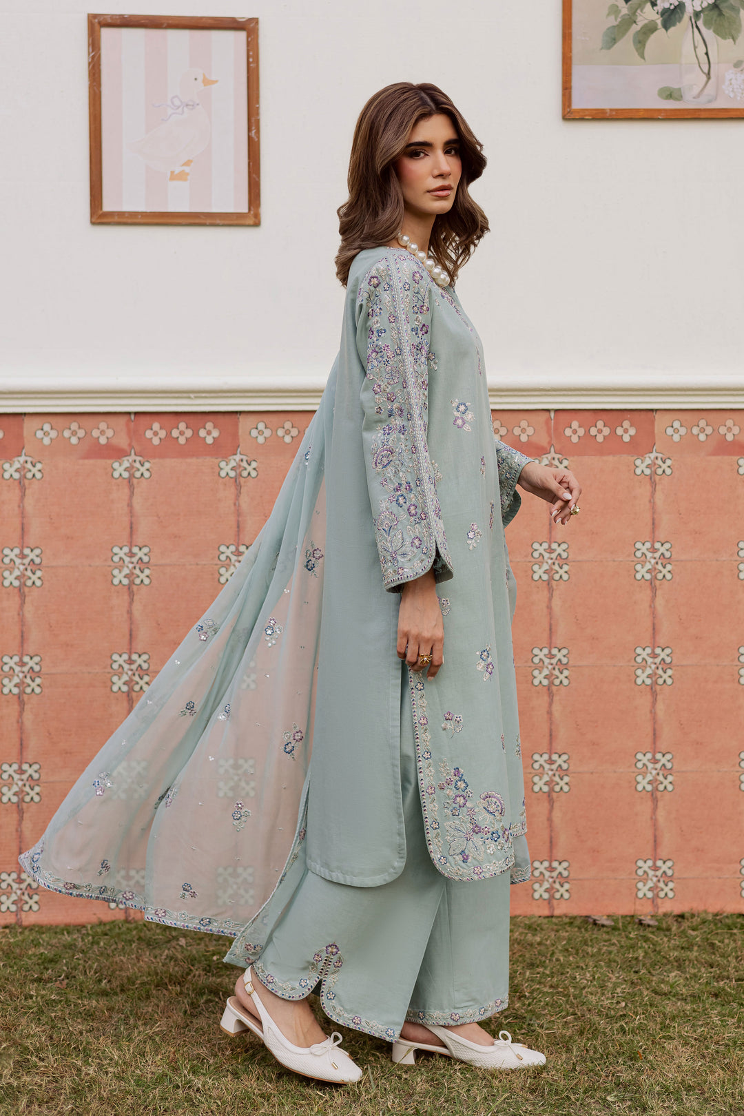  Basil 3Pc - Embroidered Khaddar Dress BATIK WINTER PRET 2025  BATIK   XS / Ice Blue / Khaddar-S / Ice Blue / Khaddar-M / Ice Blue / Khaddar-L / Ice Blue / Khaddar-XL / Ice Blue / Khaddar