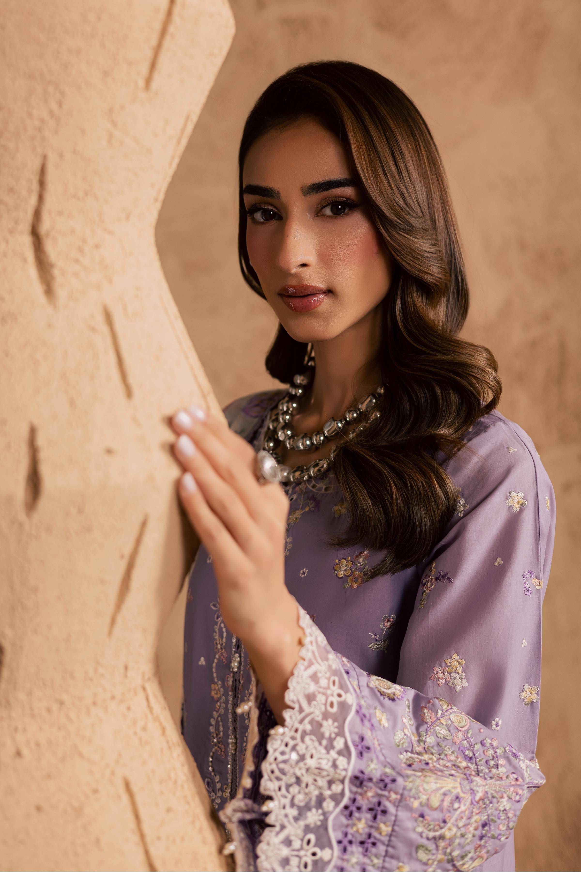  Belfast 3Pc - Embroidered Festive Pret BATIKSS26  BATIK   XS / Lilac / Pima Lawn-S / Lilac / Pima Lawn-M / Lilac / Pima Lawn-L / Lilac / Pima Lawn-XL / Lilac / Pima Lawn