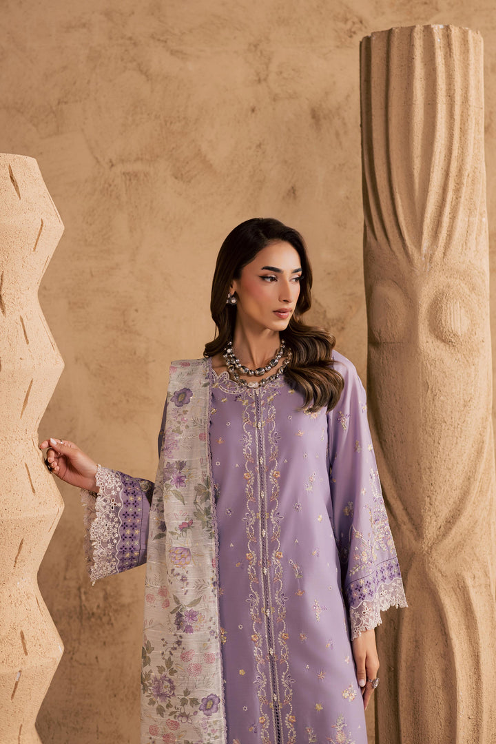  Belfast 3Pc - Embroidered Festive Pret BATIKSS26  BATIK   XS / Lilac / Pima Lawn-S / Lilac / Pima Lawn-M / Lilac / Pima Lawn-L / Lilac / Pima Lawn-XL / Lilac / Pima Lawn