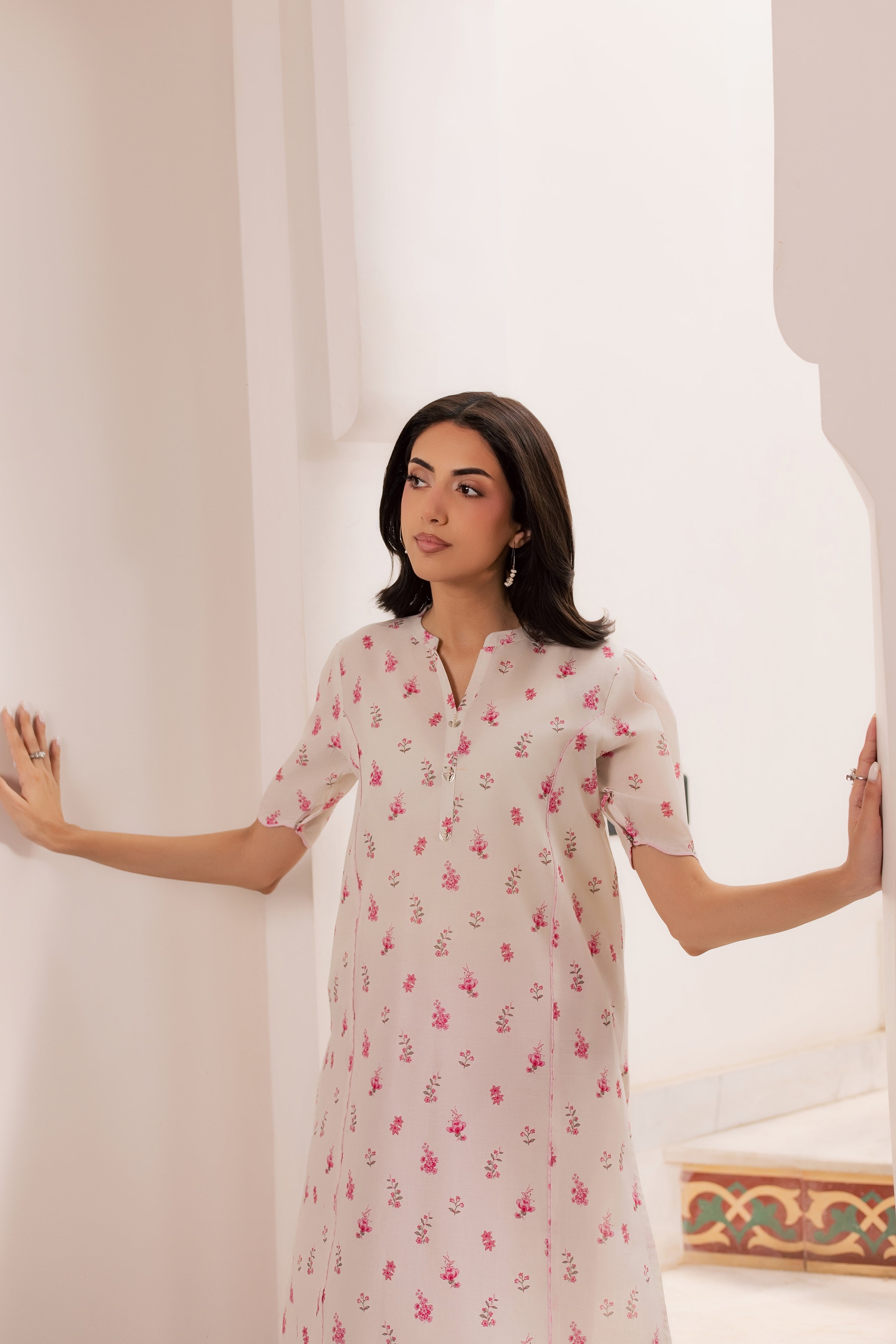  Biscoff 2Pc - Printed Lawn Dress BATIKSS26  BATIK   XS / Off White / Lawn-S / Off White / Lawn-M / Off White / Lawn-L / Off White / Lawn-XL / Off White / Lawn