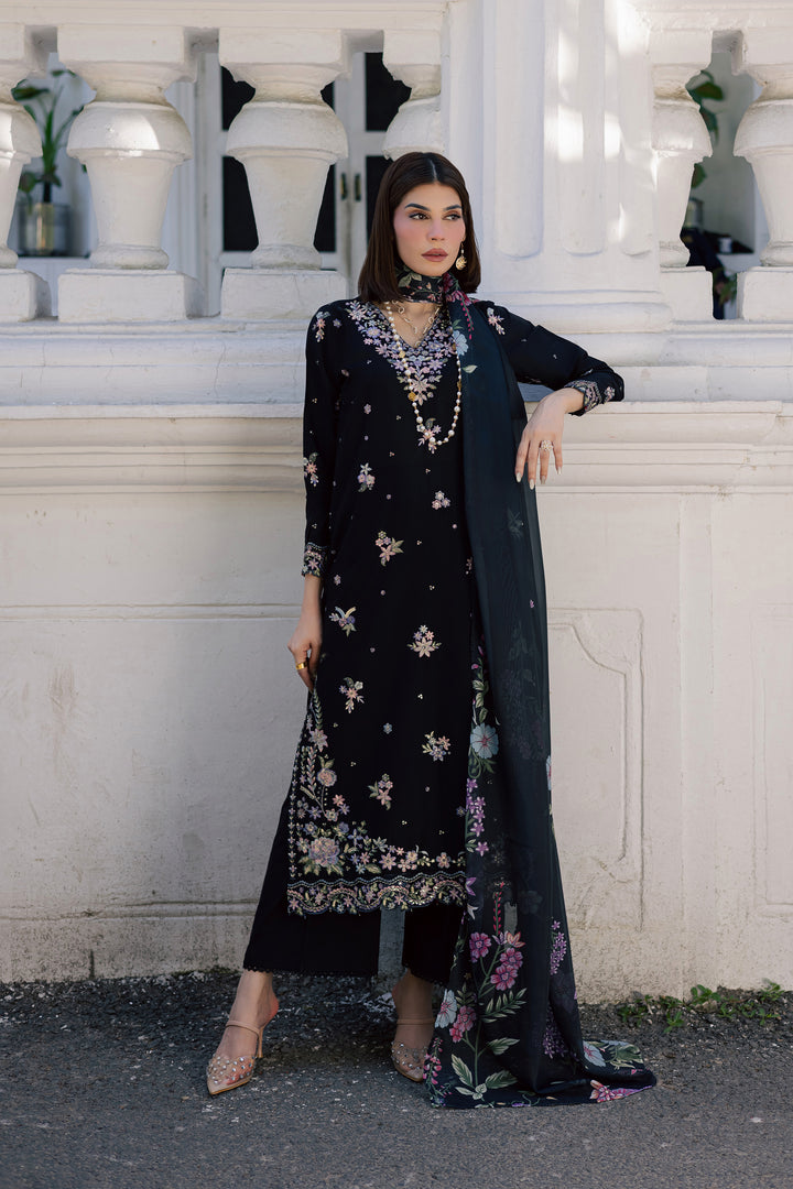  Black Heer 3Pc - Festive Embroidered Lawn BATIKSS26  BATIK   XS / Black / Pima Lawn-S / Black / Pima Lawn-M / Black / Pima Lawn-L / Black / Pima Lawn-XL / Black / Pima Lawn
