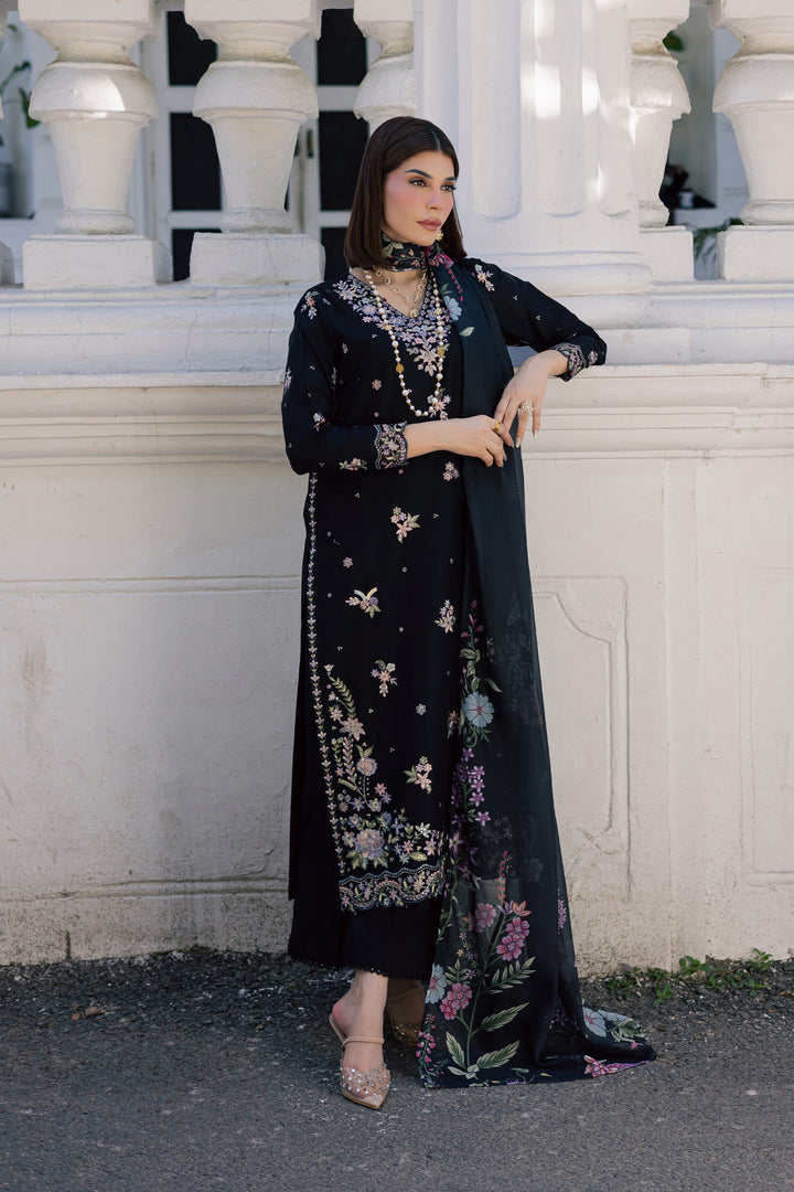  Black Heer 3Pc - Festive Embroidered Lawn BATIKSS26  BATIK   XS / Black / Pima Lawn-S / Black / Pima Lawn-M / Black / Pima Lawn-L / Black / Pima Lawn-XL / Black / Pima Lawn