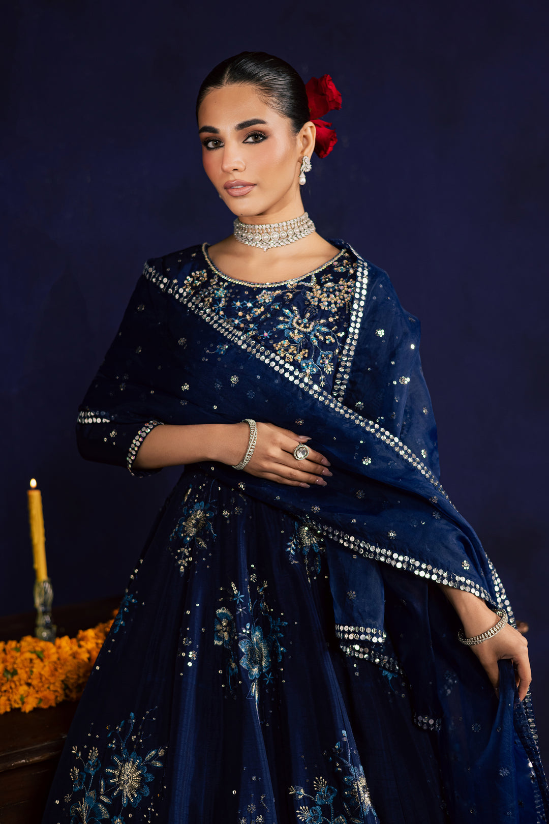  Blue Crush 3Pc- Wedding Formal Dress BATIKSTUDIO2025  BATIK   S / Blue / Raw Silk-M / Blue / Raw Silk-L / Blue / Raw Silk