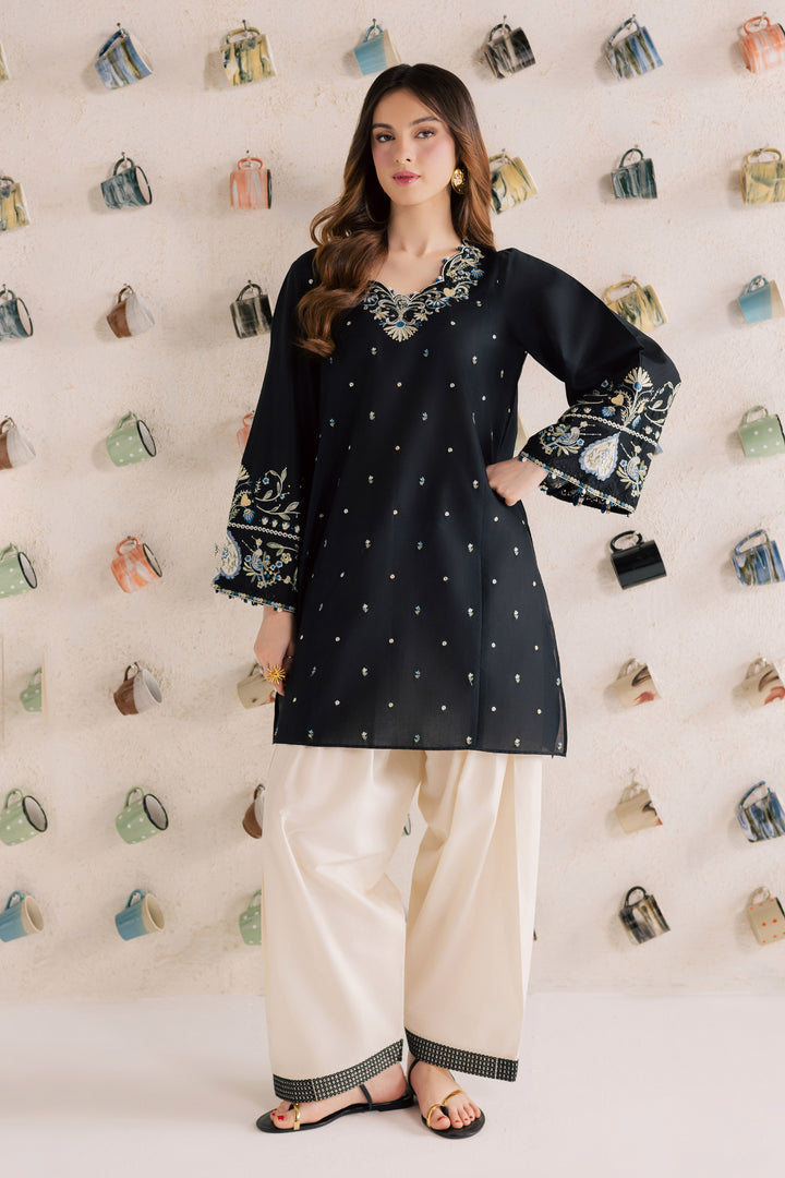  Blue Jay 2Pc - Embroidered Lawn Dress EverydayEdit26  BATIK   XS / Black / Pima Lawn-S / Black / Pima Lawn-M / Black / Pima Lawn-L / Black / Pima Lawn-XL / Black / Pima Lawn