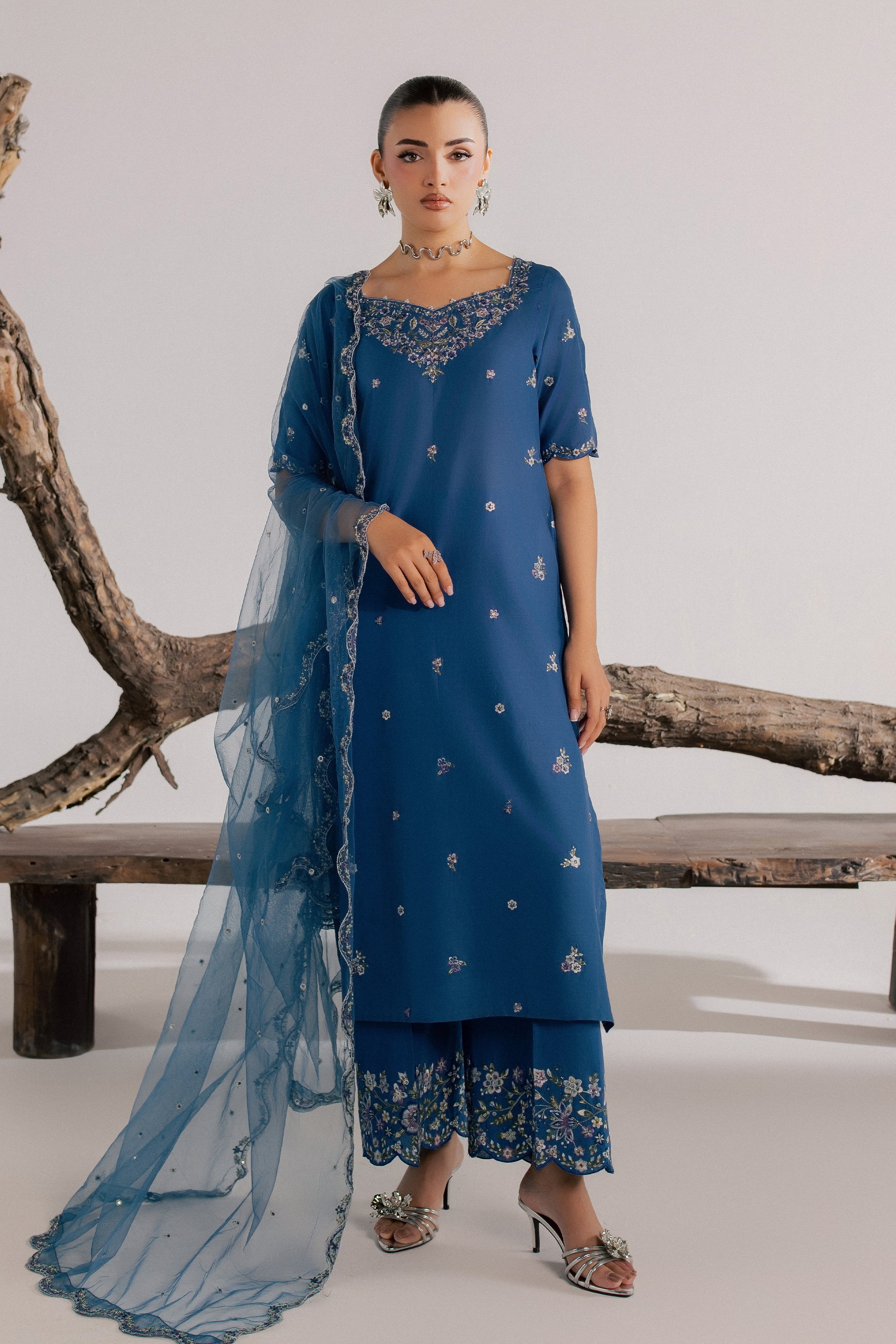  Blue Neelum 3Pc - Luxury Embroidered Lawn BATIKSS26  BATIK   XS / Cobalt / Pima Lawn-S / Cobalt / Pima Lawn-M / Cobalt / Pima Lawn-L / Cobalt / Pima Lawn-XL / Cobalt / Pima Lawn