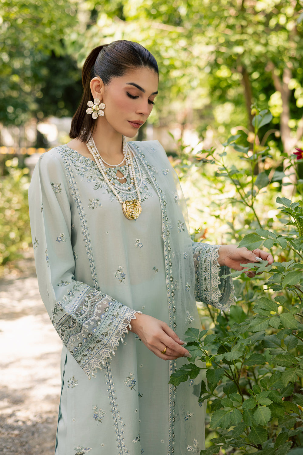  Blue Petra 3Pc - Festive Embroidered Lawn BATIKSS26  BATIK   XS / Blue / Pima Lawn-S / Blue / Pima Lawn-M / Blue / Pima Lawn-L / Blue / Pima Lawn-XL / Blue / Pima Lawn
