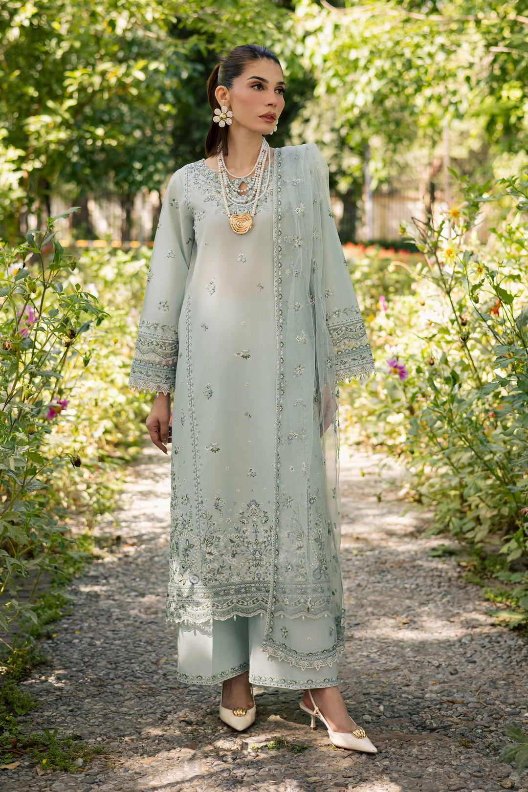  Blue Petra 3Pc - Festive Embroidered Lawn BATIKSS26  BATIK   XS / Blue / Pima Lawn-S / Blue / Pima Lawn-M / Blue / Pima Lawn-L / Blue / Pima Lawn-XL / Blue / Pima Lawn