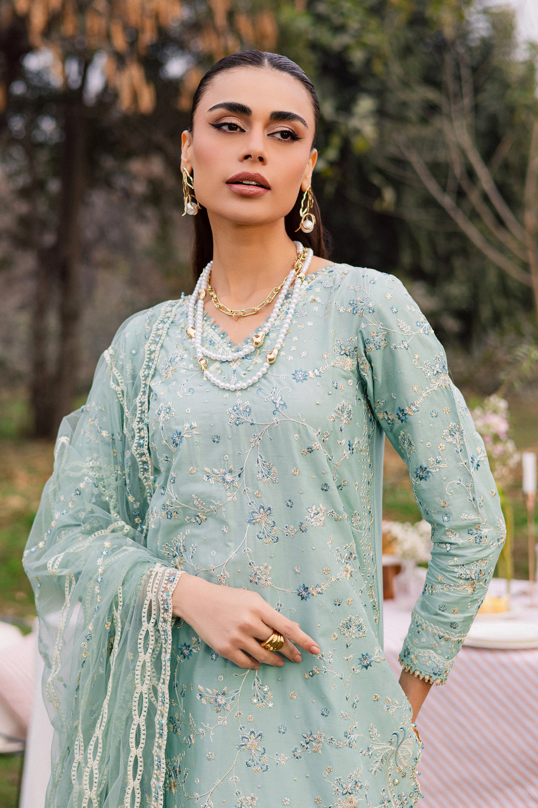 Blue Swan 3Pc - Festive Embroidered Lawn BATIKEID2026  BATIK   XS / Pearly Blue / Pima Lawn-S / Pearly Blue / Pima Lawn-M / Pearly Blue / Pima Lawn-L / Pearly Blue / Pima Lawn-XL / Pearly Blue / Pima Lawn