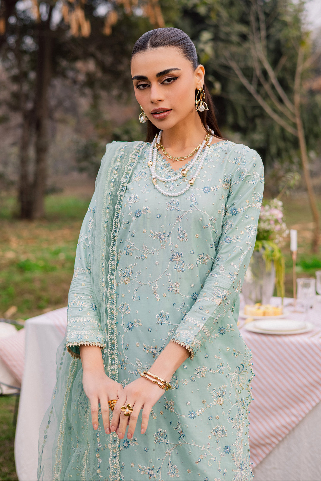  Blue Swan 3Pc - Festive Embroidered Lawn BATIKEID2026  BATIK   XS / Pearly Blue / Pima Lawn-S / Pearly Blue / Pima Lawn-M / Pearly Blue / Pima Lawn-L / Pearly Blue / Pima Lawn-XL / Pearly Blue / Pima Lawn