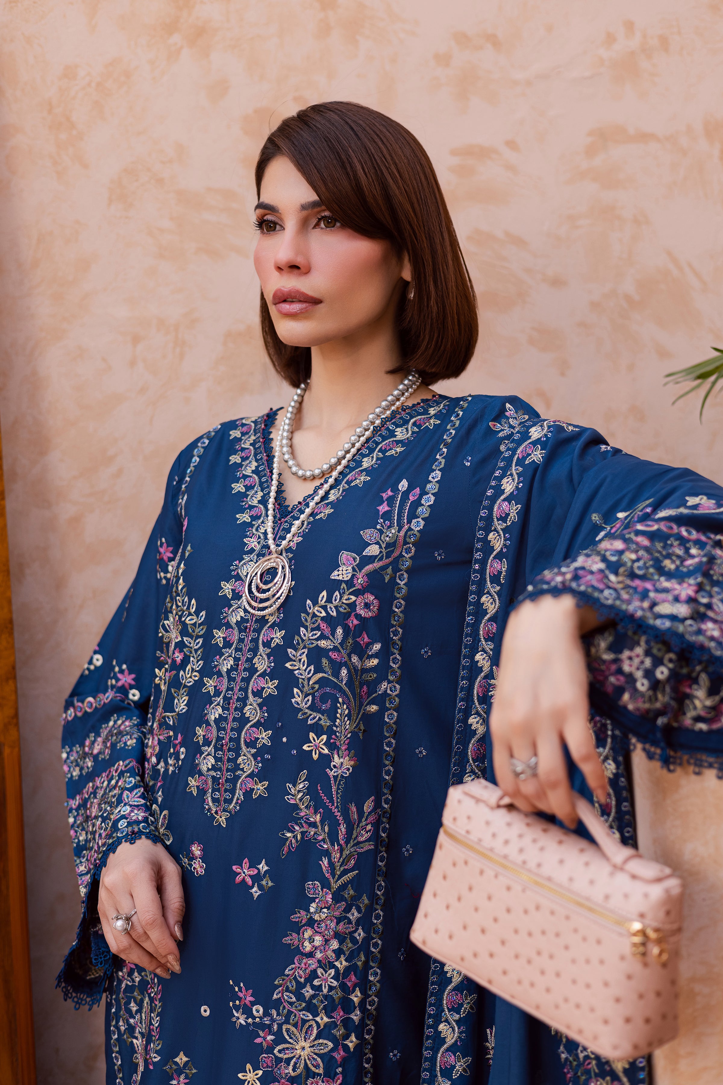  Bluebell 3Pc - Festive Embroidered Lawn BATIKEID2026  BATIK   XS / Blue Opal / Pima Lawn-S / Blue Opal / Pima Lawn-M / Blue Opal / Pima Lawn-L / Blue Opal / Pima Lawn-XL / Blue Opal / Pima Lawn