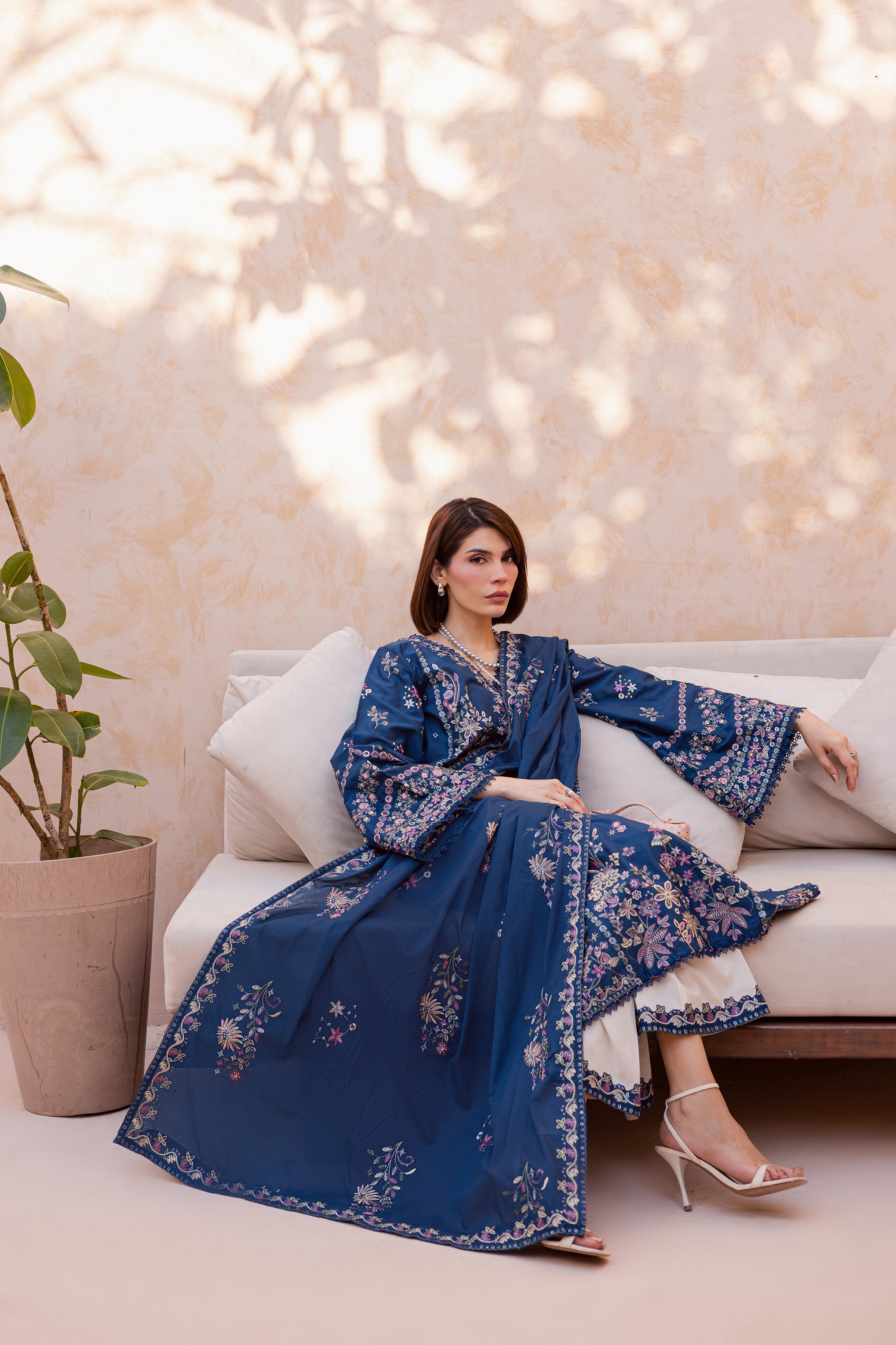  Bluebell 3Pc - Festive Embroidered Lawn BATIKEID2026  BATIK   XS / Blue Opal / Pima Lawn-S / Blue Opal / Pima Lawn-M / Blue Opal / Pima Lawn-L / Blue Opal / Pima Lawn-XL / Blue Opal / Pima Lawn