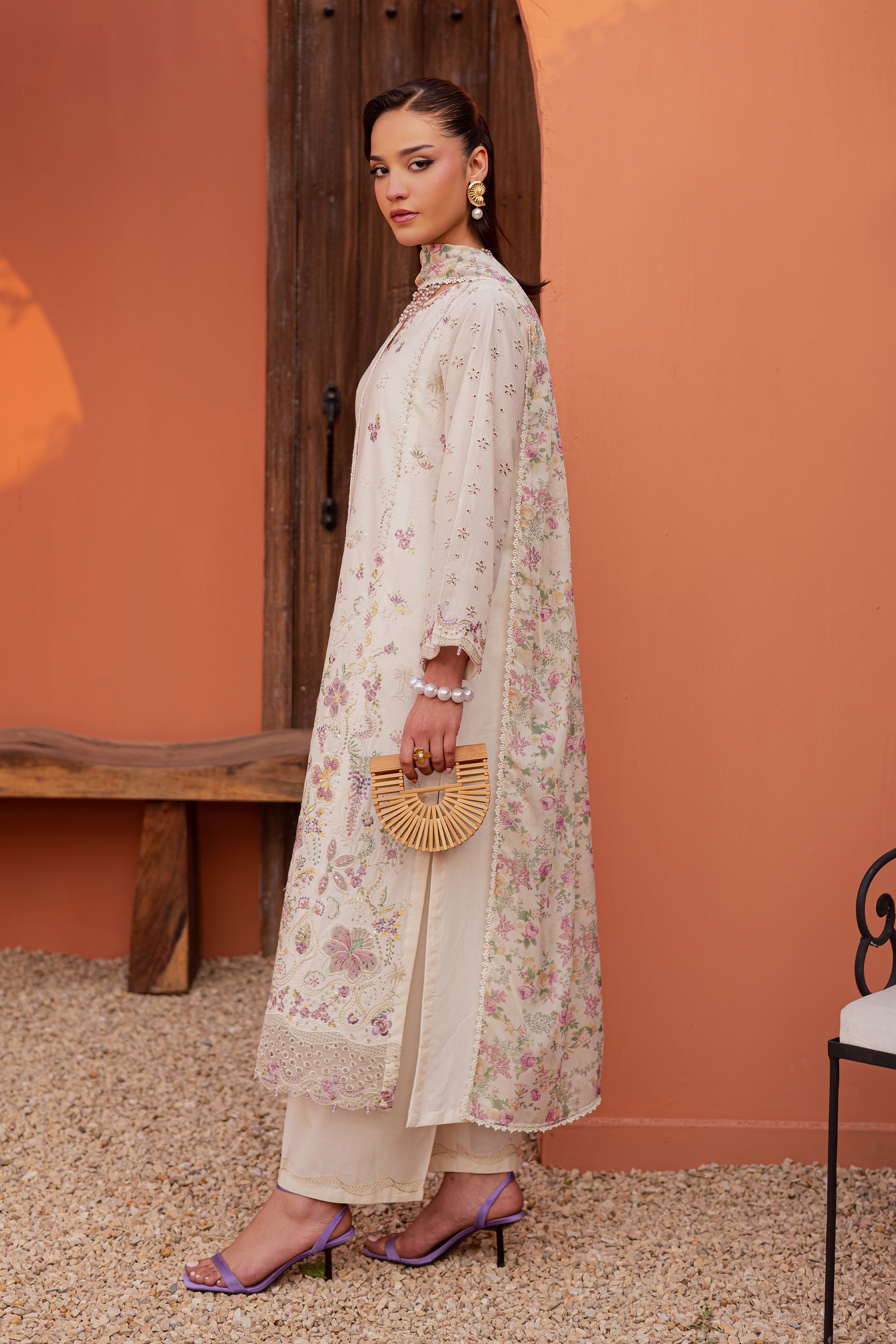  Canberra 3Pc - Festive Embroidered Lawn BATIKEID2026  BATIK   XS / Off White / Pima Lawn-S / Off White / Pima Lawn-M / Off White / Pima Lawn-L / Off White / Pima Lawn-XL / Off White / Pima Lawn