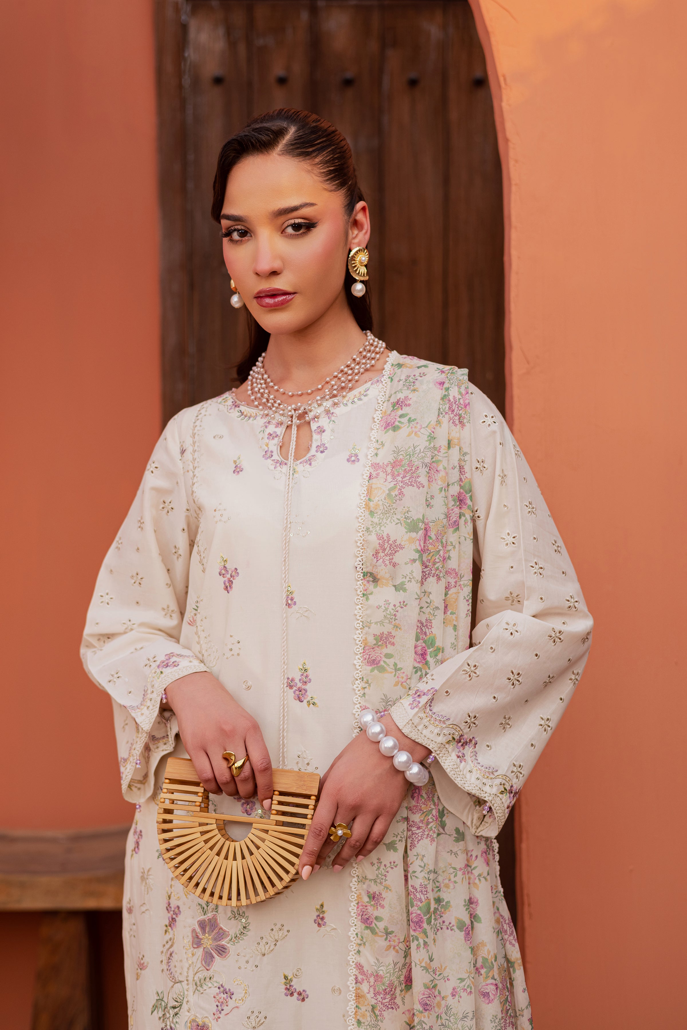  Canberra 3Pc - Festive Embroidered Lawn BATIKEID2026  BATIK   XS / Off White / Pima Lawn-S / Off White / Pima Lawn-M / Off White / Pima Lawn-L / Off White / Pima Lawn-XL / Off White / Pima Lawn