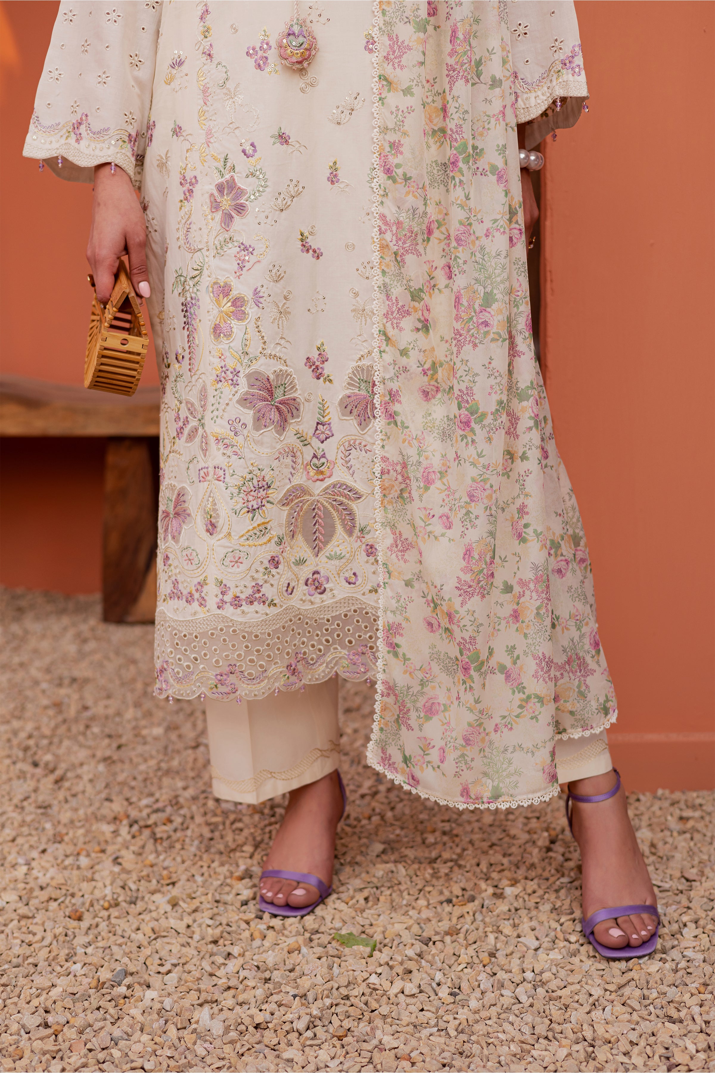  Canberra 3Pc - Festive Embroidered Lawn BATIKEID2026  BATIK   XS / Off White / Pima Lawn-S / Off White / Pima Lawn-M / Off White / Pima Lawn-L / Off White / Pima Lawn-XL / Off White / Pima Lawn
