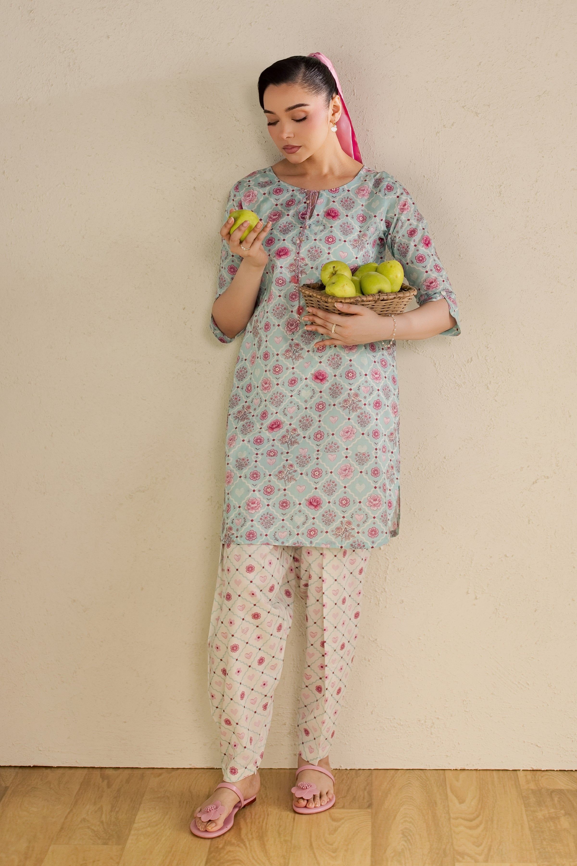  Candid 2Pc - Printed Lawn Dress BATIKSS26  BATIK   XS / Ice Blue / Lawn-S / Ice Blue / Lawn-M / Ice Blue / Lawn-L / Ice Blue / Lawn-XL / Ice Blue / Lawn