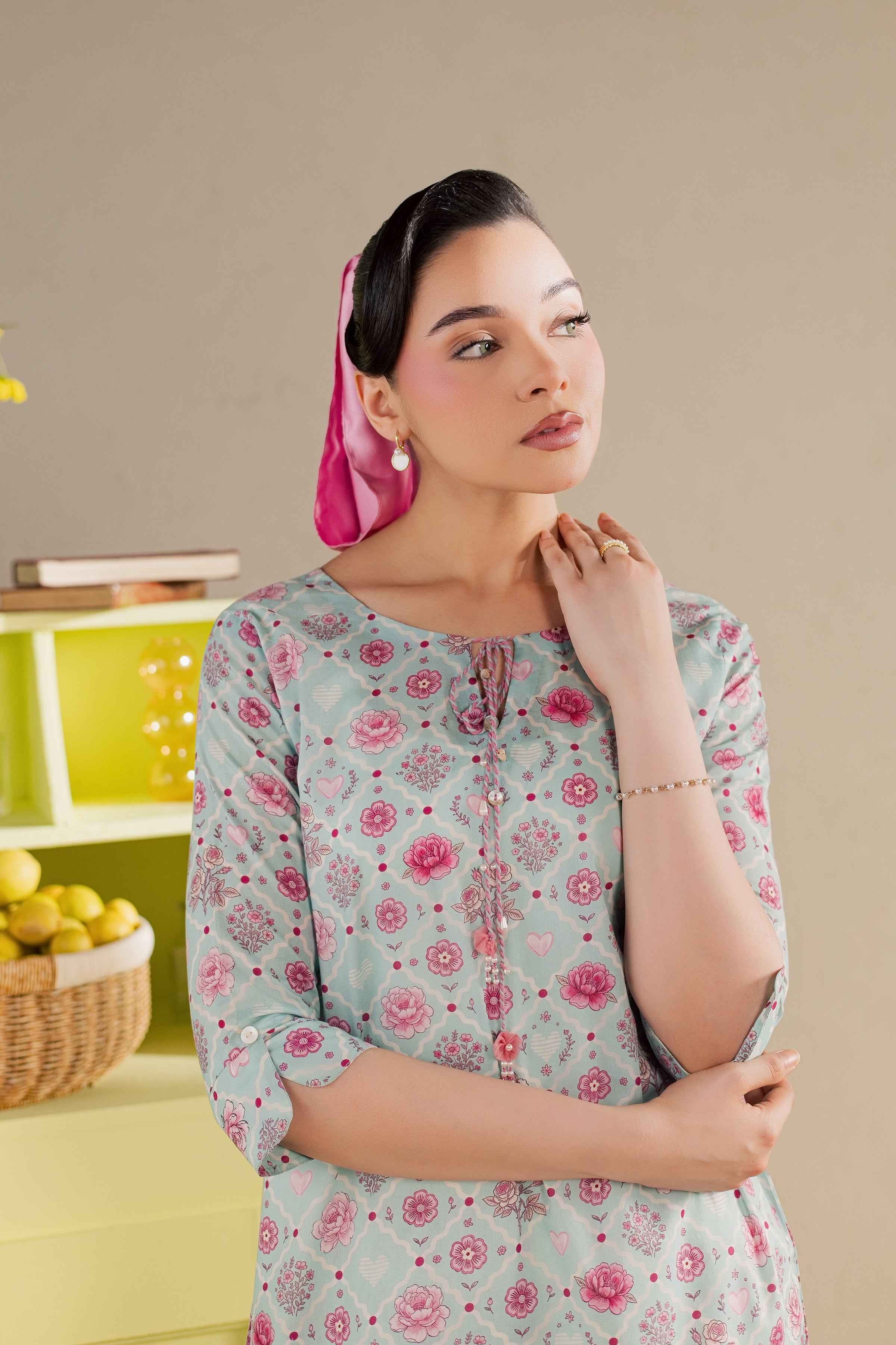  Candid 2Pc - Printed Lawn Dress BATIKSS26  BATIK   XS / Ice Blue / Lawn-S / Ice Blue / Lawn-M / Ice Blue / Lawn-L / Ice Blue / Lawn-XL / Ice Blue / Lawn