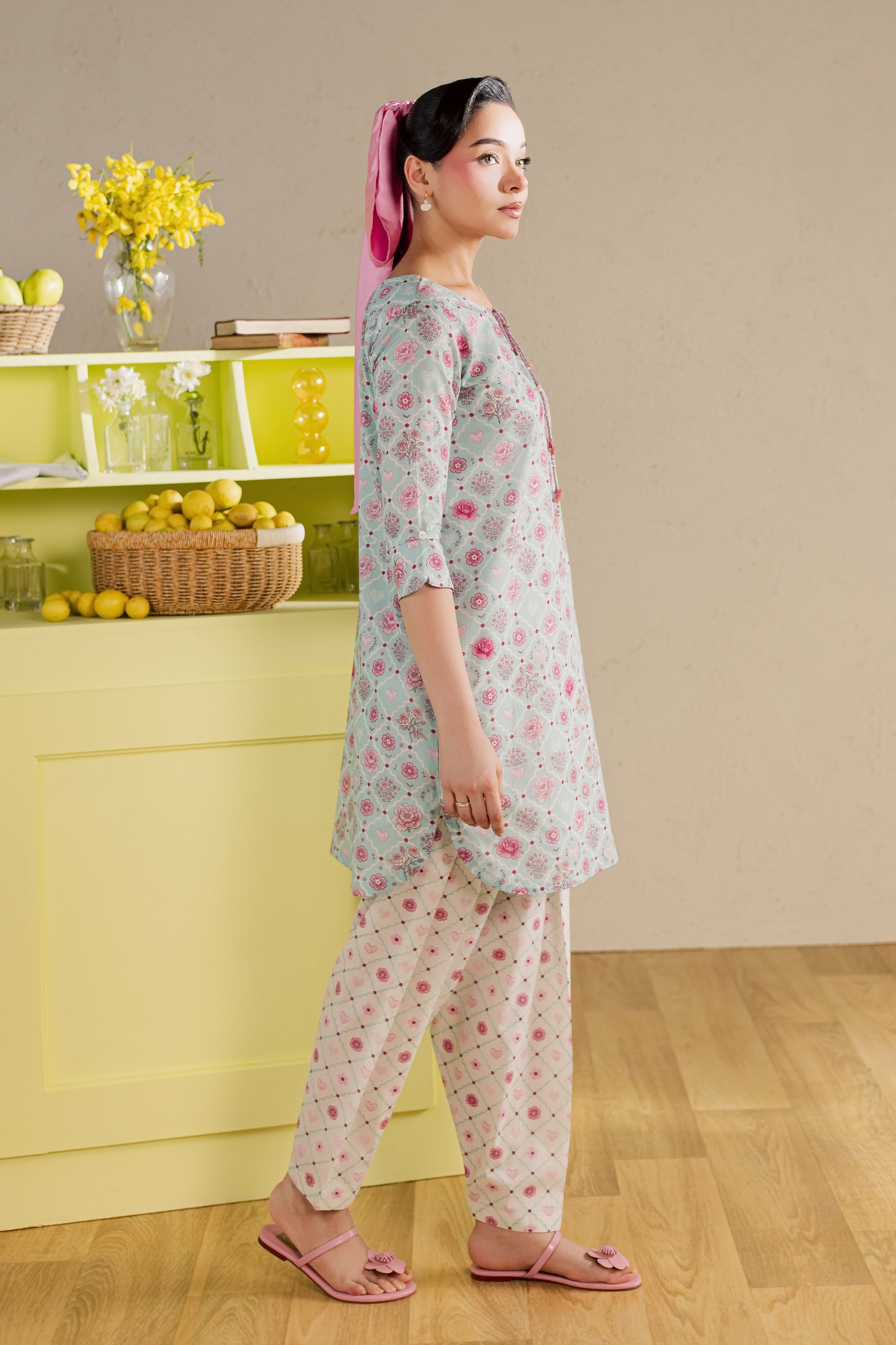  Candid 2Pc - Printed Lawn Dress BATIKSS26  BATIK   XS / Ice Blue / Lawn-S / Ice Blue / Lawn-M / Ice Blue / Lawn-L / Ice Blue / Lawn-XL / Ice Blue / Lawn
