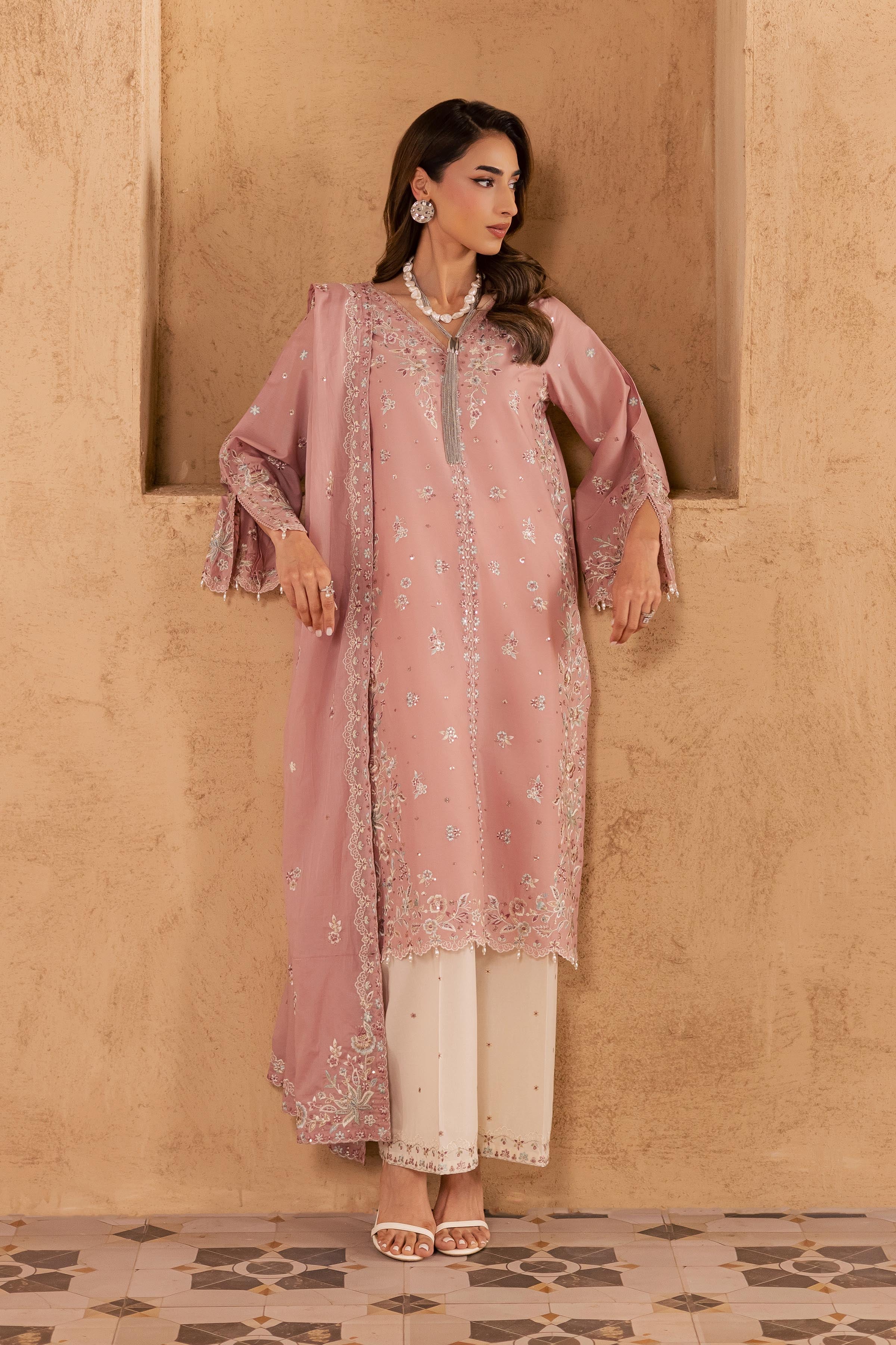  Candy 3Pc - Embroidered Festive Pret BATIKSS26  BATIK   XS / Taffy Pink / Pima Lawn-S / Taffy Pink / Pima Lawn-M / Taffy Pink / Pima Lawn-L / Taffy Pink / Pima Lawn-XL / Taffy Pink / Pima Lawn