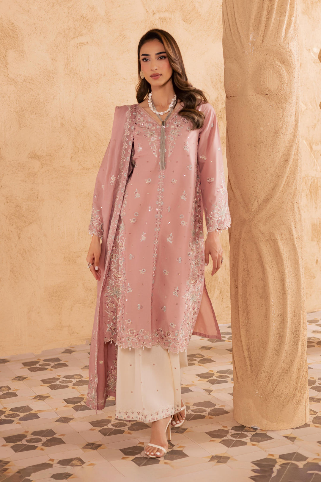  Candy 3Pc - Embroidered Festive Pret BATIKSS26  BATIK   XS / Taffy Pink / Pima Lawn-S / Taffy Pink / Pima Lawn-M / Taffy Pink / Pima Lawn-L / Taffy Pink / Pima Lawn-XL / Taffy Pink / Pima Lawn