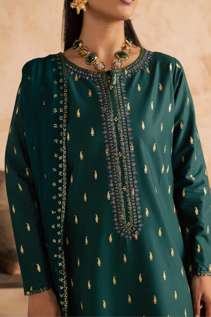  Caspien 3Pc - Embroidered Festive Pret BATIKSS26  BATIK   XS / Perzik Green / Giza-S / Perzik Green / Giza-M / Perzik Green / Giza-L / Perzik Green / Giza-XL / Perzik Green / Giza