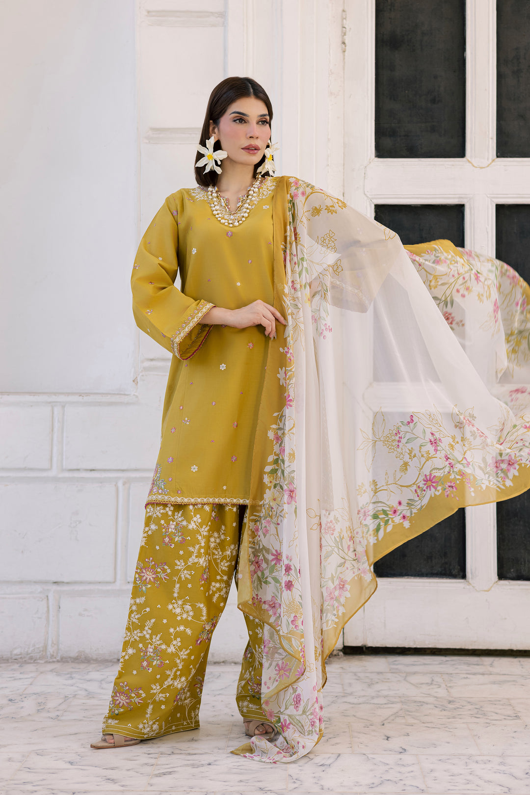  Chandler 3Pc - Festive Embroidered Lawn BATIKSS26  BATIK   XS / Lime / Pima Lawn-S / Lime / Pima Lawn-M / Lime / Pima Lawn-L / Lime / Pima Lawn-XL / Lime / Pima Lawn