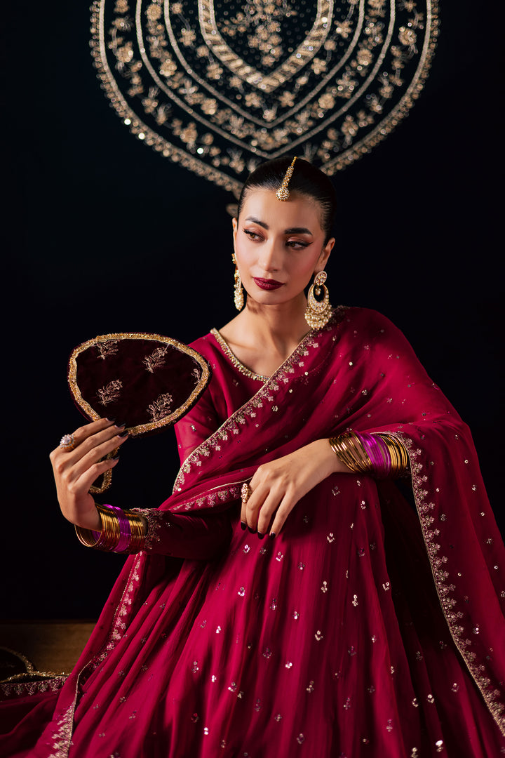  Che'rie 3Pc - Velvet Luxe Pret BATIKLuxePRET2025  BATIK   XS / Fuchsia Pink / Velvet-S / Fuchsia Pink / Velvet-M / Fuchsia Pink / Velvet-L / Fuchsia Pink / Velvet-XL / Fuchsia Pink / Velvet