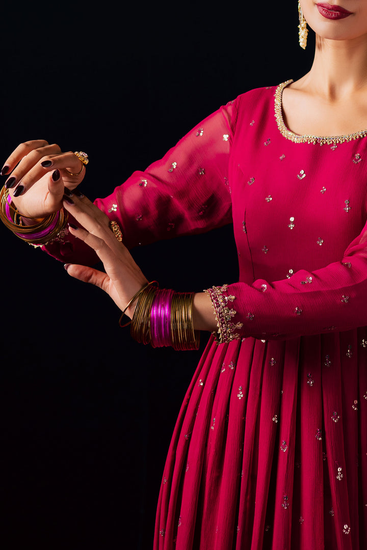  Che'rie 3Pc - Velvet Luxe Pret BATIKLuxePRET2025  BATIK   XS / Fuchsia Pink / Velvet-S / Fuchsia Pink / Velvet-M / Fuchsia Pink / Velvet-L / Fuchsia Pink / Velvet-XL / Fuchsia Pink / Velvet