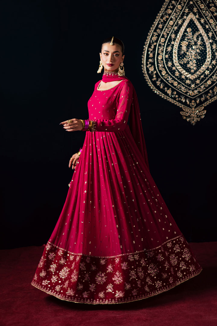  Che'rie 3Pc - Velvet Luxe Pret BATIKLuxePRET2025  BATIK   XS / Fuchsia Pink / Velvet-S / Fuchsia Pink / Velvet-M / Fuchsia Pink / Velvet-L / Fuchsia Pink / Velvet-XL / Fuchsia Pink / Velvet