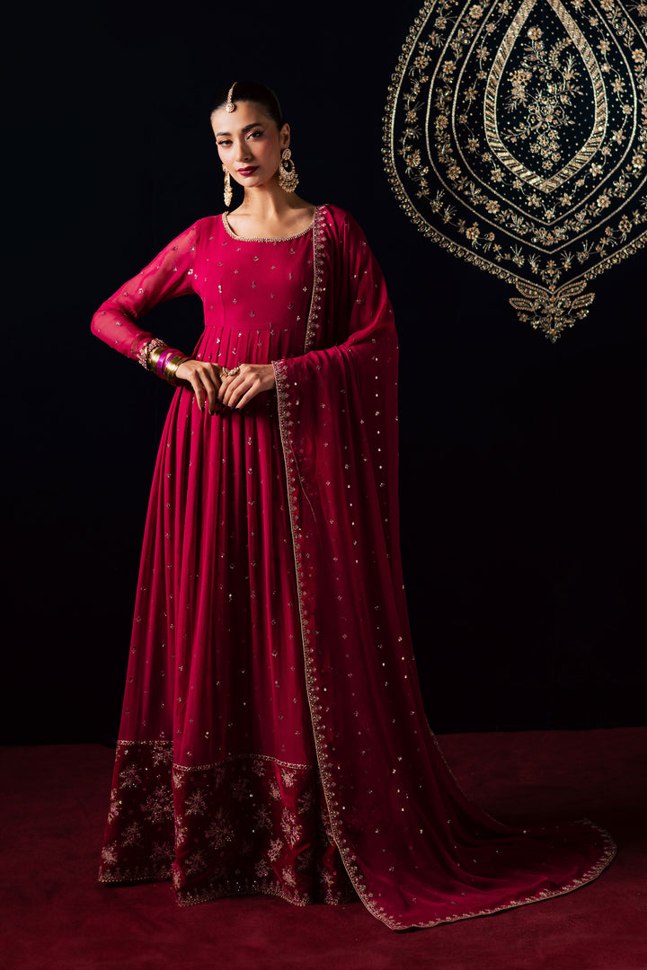  Che'rie 3Pc - Velvet Luxe Pret BATIKLuxePRET2025  BATIK   XS / Fuchsia Pink / Velvet-S / Fuchsia Pink / Velvet-M / Fuchsia Pink / Velvet-L / Fuchsia Pink / Velvet-XL / Fuchsia Pink / Velvet