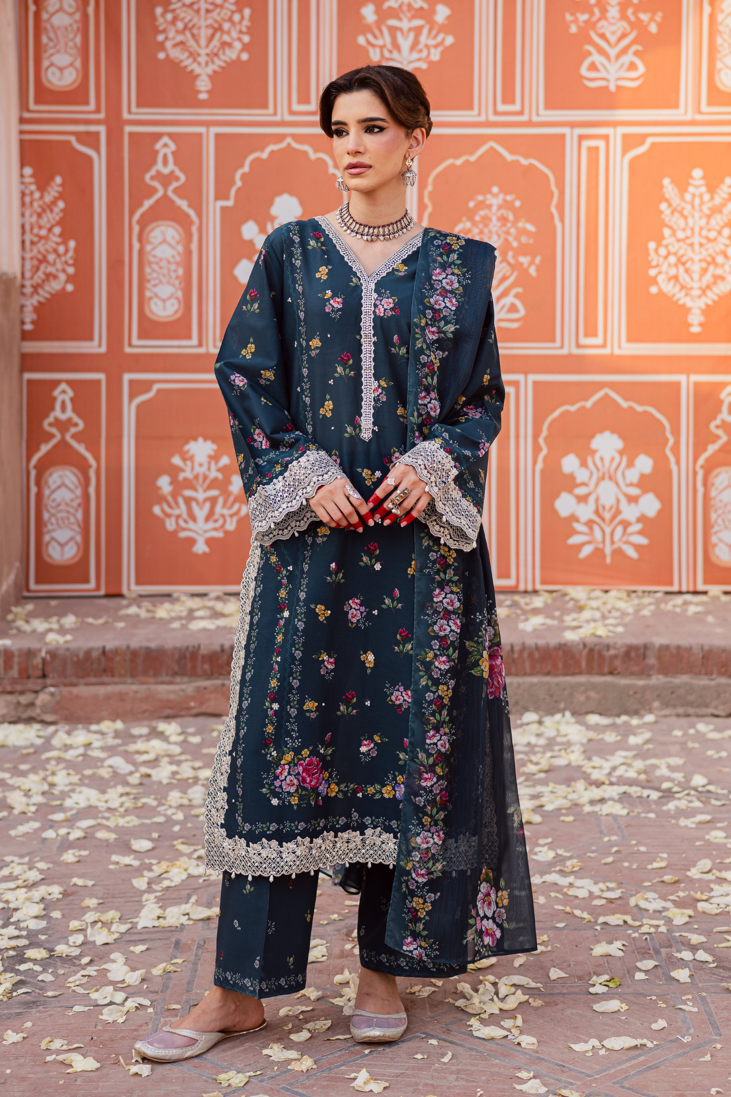  Cicillia 3Pc - Festive Eid Prints BATIKEID2026  BATIK   XS / Blue / Lawn-S / Blue / Lawn-M / Blue / Lawn-L / Blue / Lawn-XL / Blue / Lawn