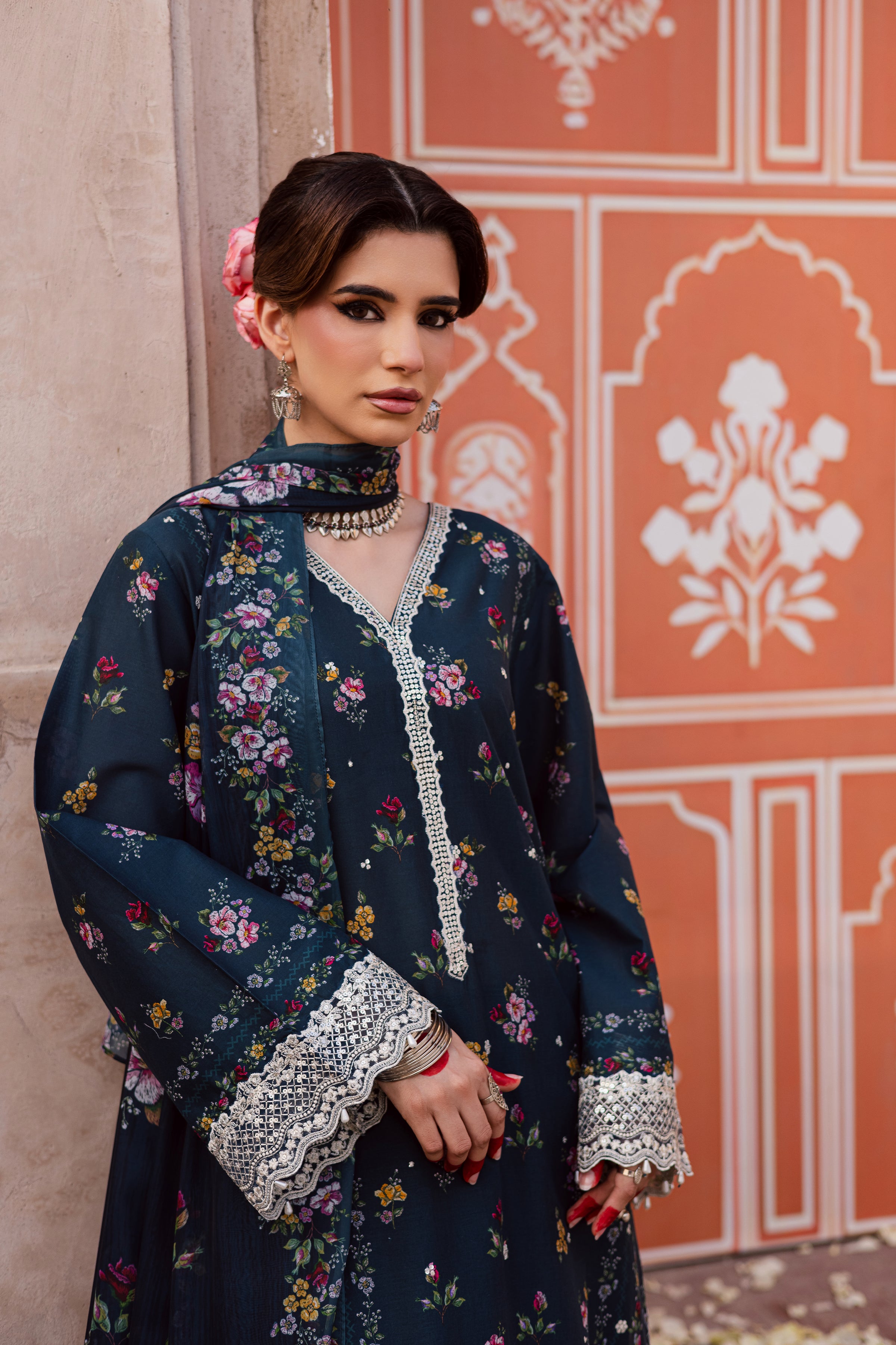  Cicillia 3Pc - Festive Eid Prints BATIKEID2026  BATIK   XS / Blue / Lawn-S / Blue / Lawn-M / Blue / Lawn-L / Blue / Lawn-XL / Blue / Lawn