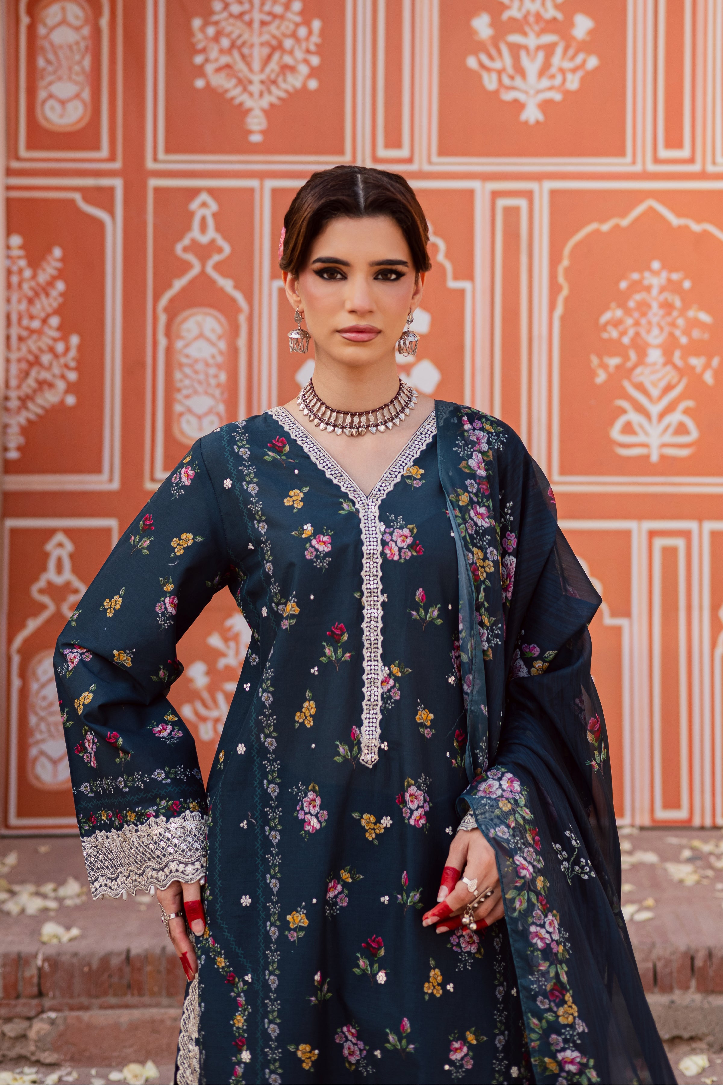  Cicillia 3Pc - Festive Eid Prints BATIKEID2026  BATIK   XS / Blue / Lawn-S / Blue / Lawn-M / Blue / Lawn-L / Blue / Lawn-XL / Blue / Lawn
