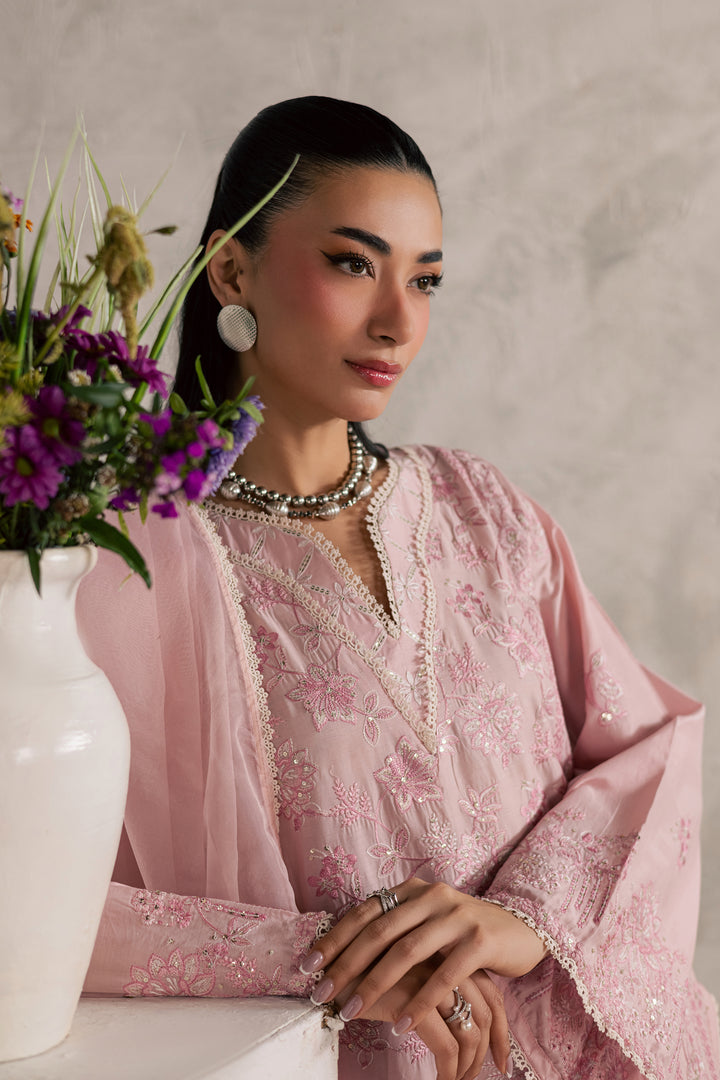  Coral Mist 3Pc - Festive Embroidered Lawn BATIKEID2026  BATIK   XS / Powder Pink / Pima Lawn-S / Powder Pink / Pima Lawn-M / Powder Pink / Pima Lawn-L / Powder Pink / Pima Lawn-XL / Powder Pink / Pima Lawn