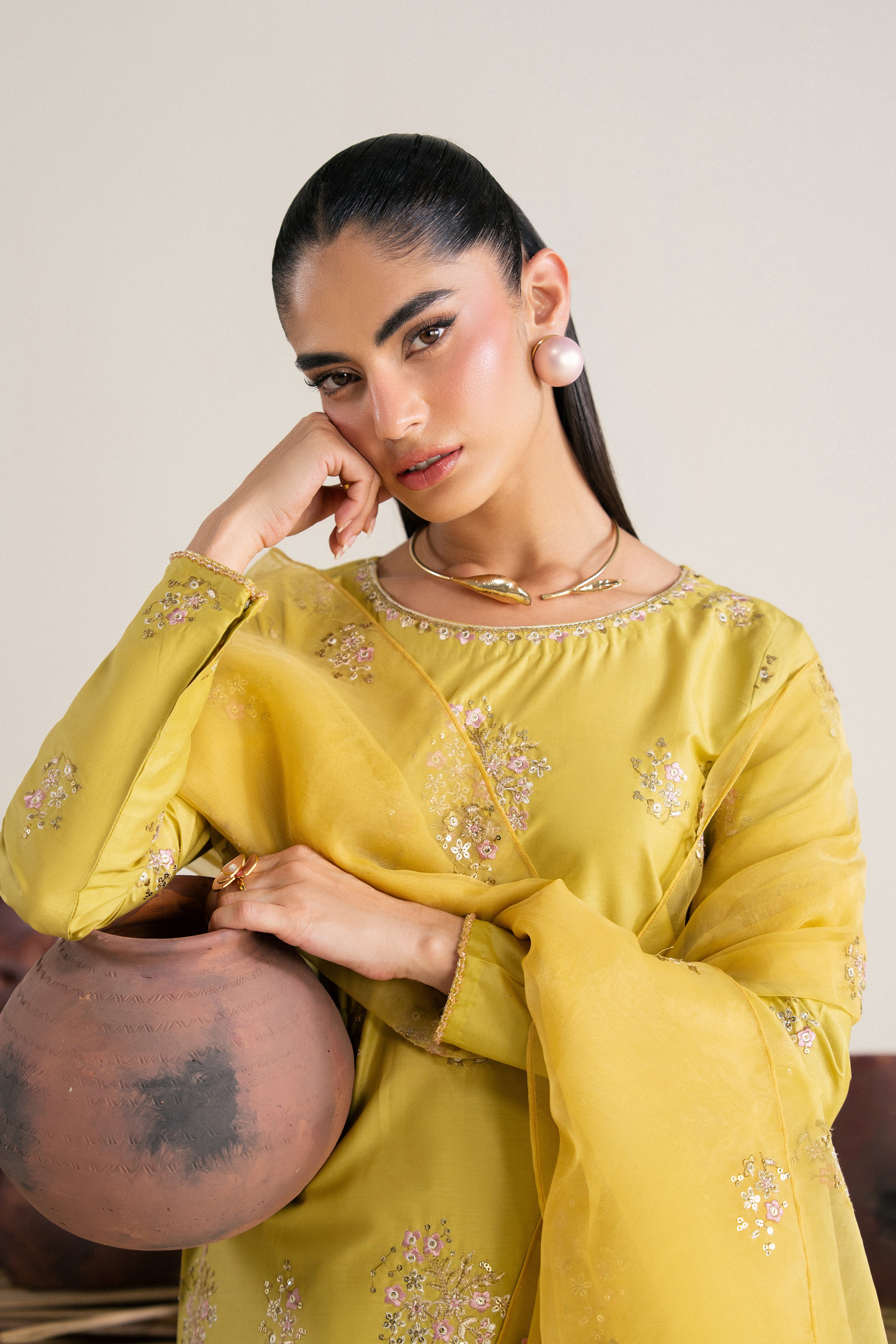  Costa Rica 3Pc - Festive Eid Pret BATIKSS26  BATIK   XS / Green Yellow / Giza-S / Green Yellow / Giza-M / Green Yellow / Giza-L / Green Yellow / Giza-XL / Green Yellow / Giza