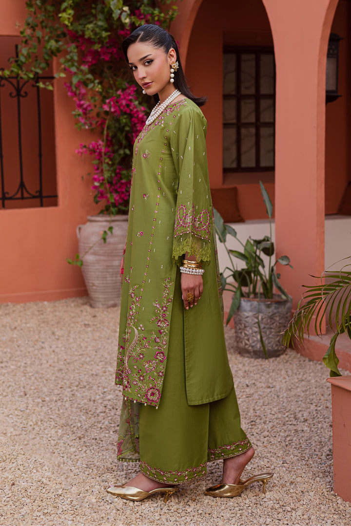  Cray 3Pc - Festive Embroidered Lawn BATIKEID2026  BATIK   XS / Fern / Pima Lawn-S / Fern / Pima Lawn-M / Fern / Pima Lawn-L / Fern / Pima Lawn-XL / Fern / Pima Lawn