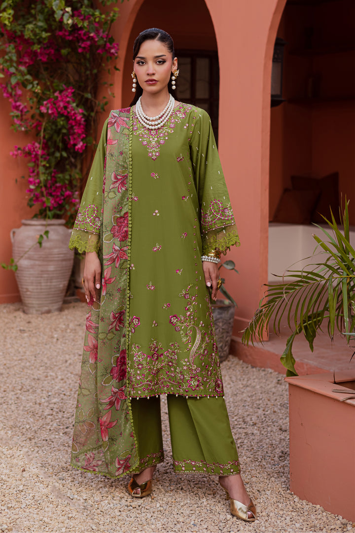  Cray 3Pc - Festive Embroidered Lawn BATIKEID2026  BATIK   XS / Fern / Pima Lawn-S / Fern / Pima Lawn-M / Fern / Pima Lawn-L / Fern / Pima Lawn-XL / Fern / Pima Lawn