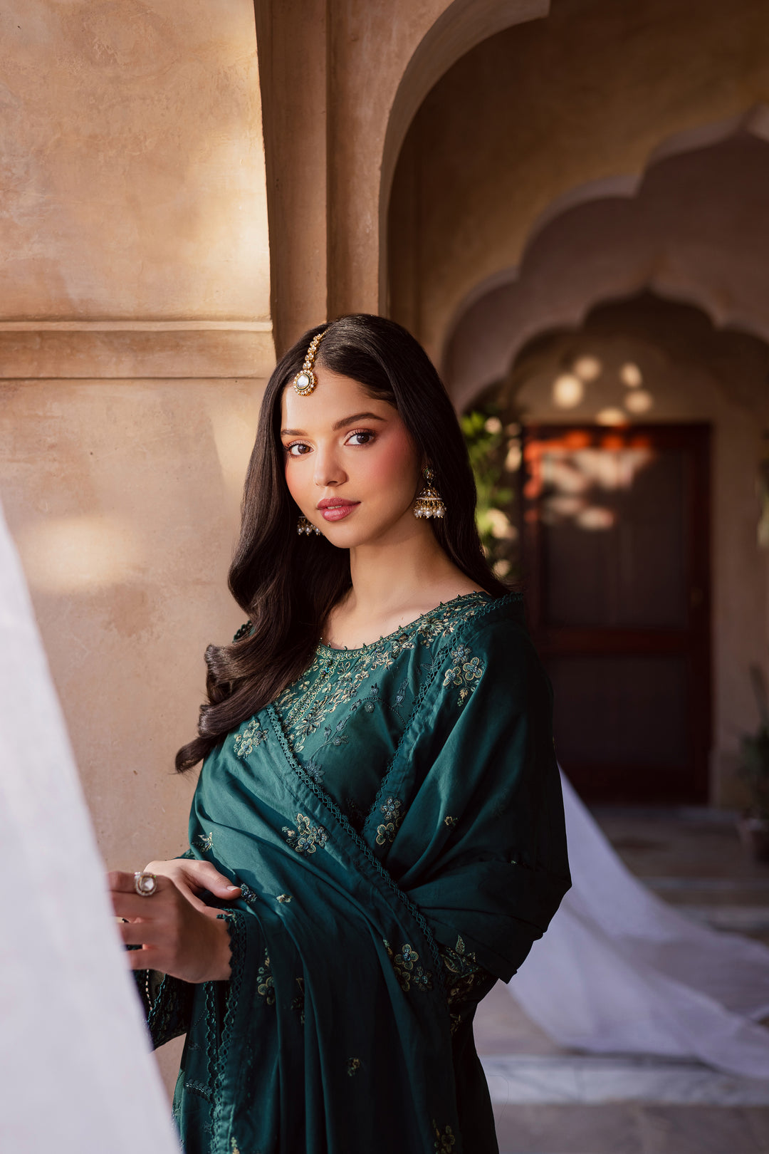  Darosham 3Pc - Festive Embroidered Lawn BATIKEID2026  BATIK   XS / Bottle Green / Pima Lawn-S / Bottle Green / Pima Lawn-M / Bottle Green / Pima Lawn-L / Bottle Green / Pima Lawn-XL / Bottle Green / Pima Lawn