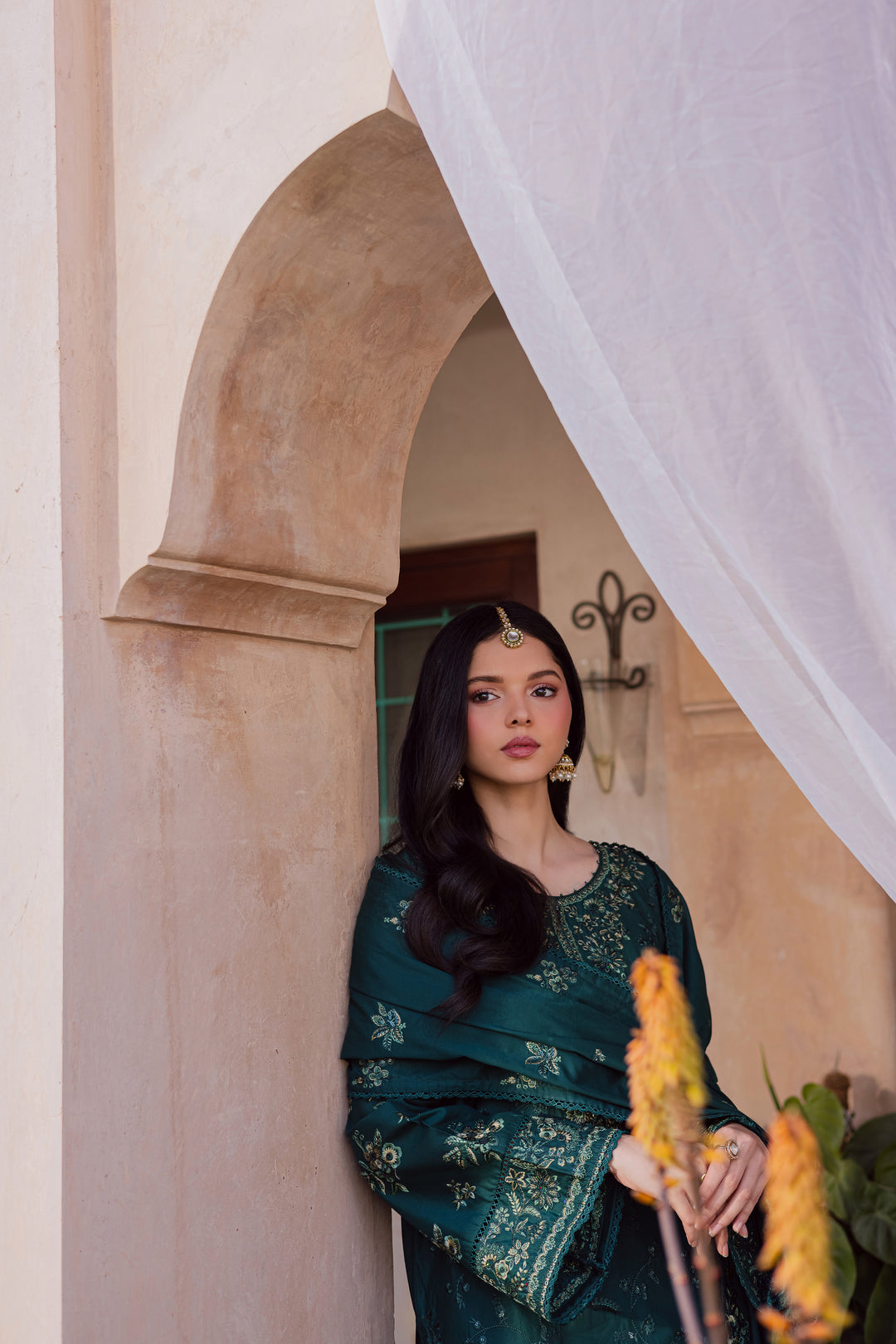  Darosham 3Pc - Festive Embroidered Lawn BATIKEID2026  BATIK   XS / Bottle Green / Pima Lawn-S / Bottle Green / Pima Lawn-M / Bottle Green / Pima Lawn-L / Bottle Green / Pima Lawn-XL / Bottle Green / Pima Lawn