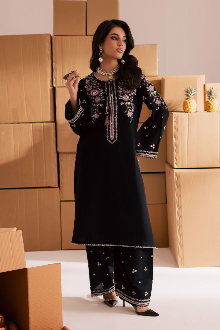  Deejo 2Pc - Embroidered Khaddar Dress BATIK WINTER PRET 2025  BATIK   XS / Black / Khaddar-S / Black / Khaddar-M / Black / Khaddar-L / Black / Khaddar-XL / Black / Khaddar