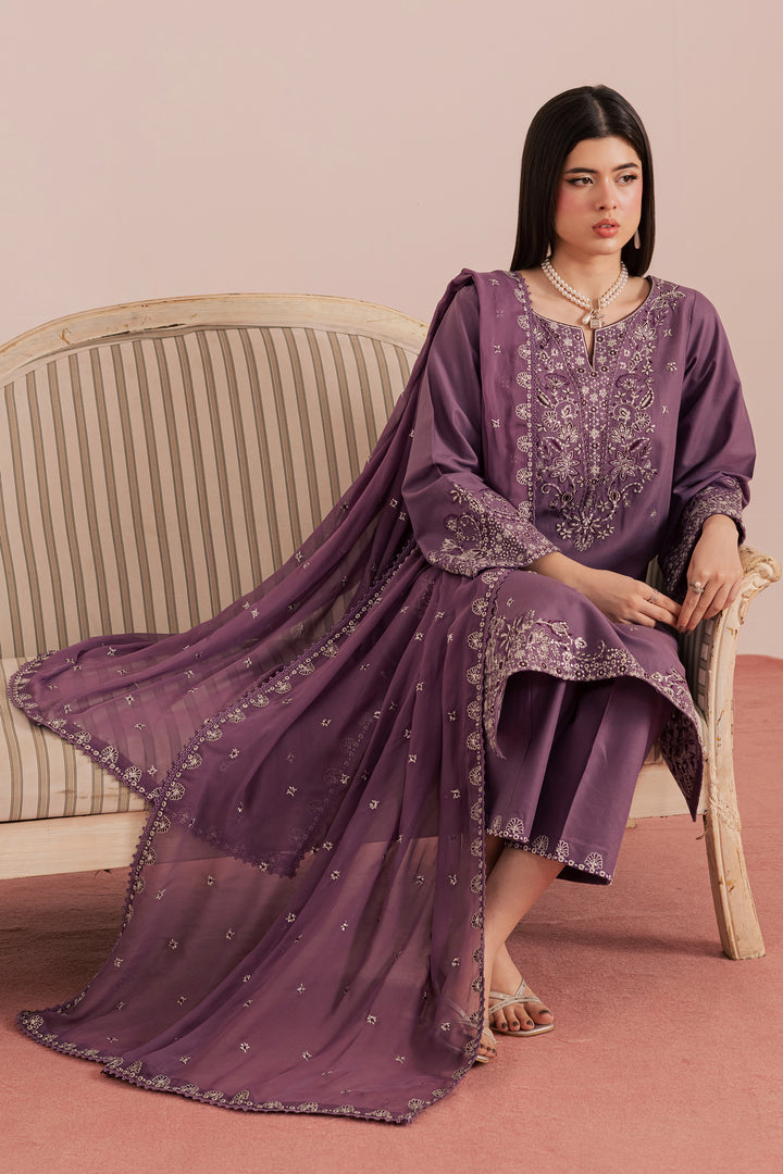  Deraya 3Pc - Embroidered Khaddar Dress BATIK WINTER PRET 2025  BATIK   XS / Grape Jam / Khaddar-S / Grape Jam / Khaddar-M / Grape Jam / Khaddar-L / Grape Jam / Khaddar-XL / Grape Jam / Khaddar