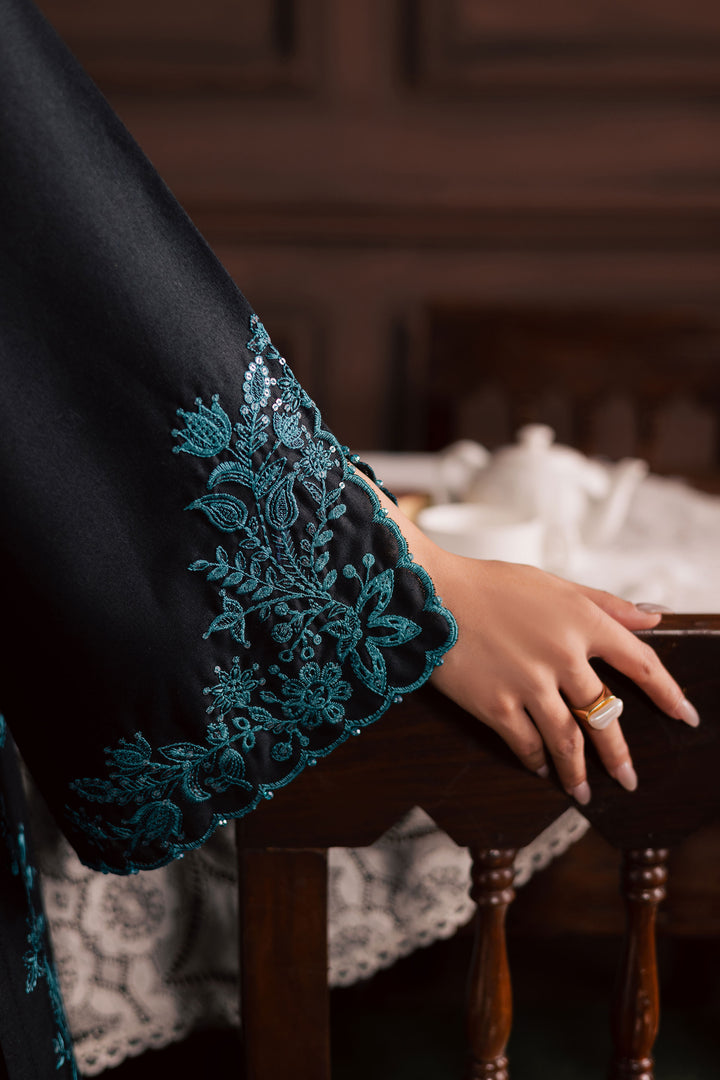  Dreamboat 2Pc - Embroidered Karandi Dress BATIK WINTER PRET 2025  BATIK   XS / Black / Karandi-S / Black / Karandi-M / Black / Karandi-L / Black / Karandi-XL / Black / Karandi