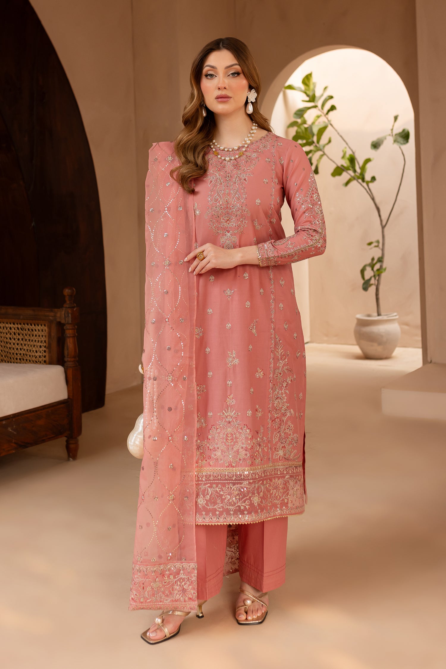Dusty Pink 3Pc